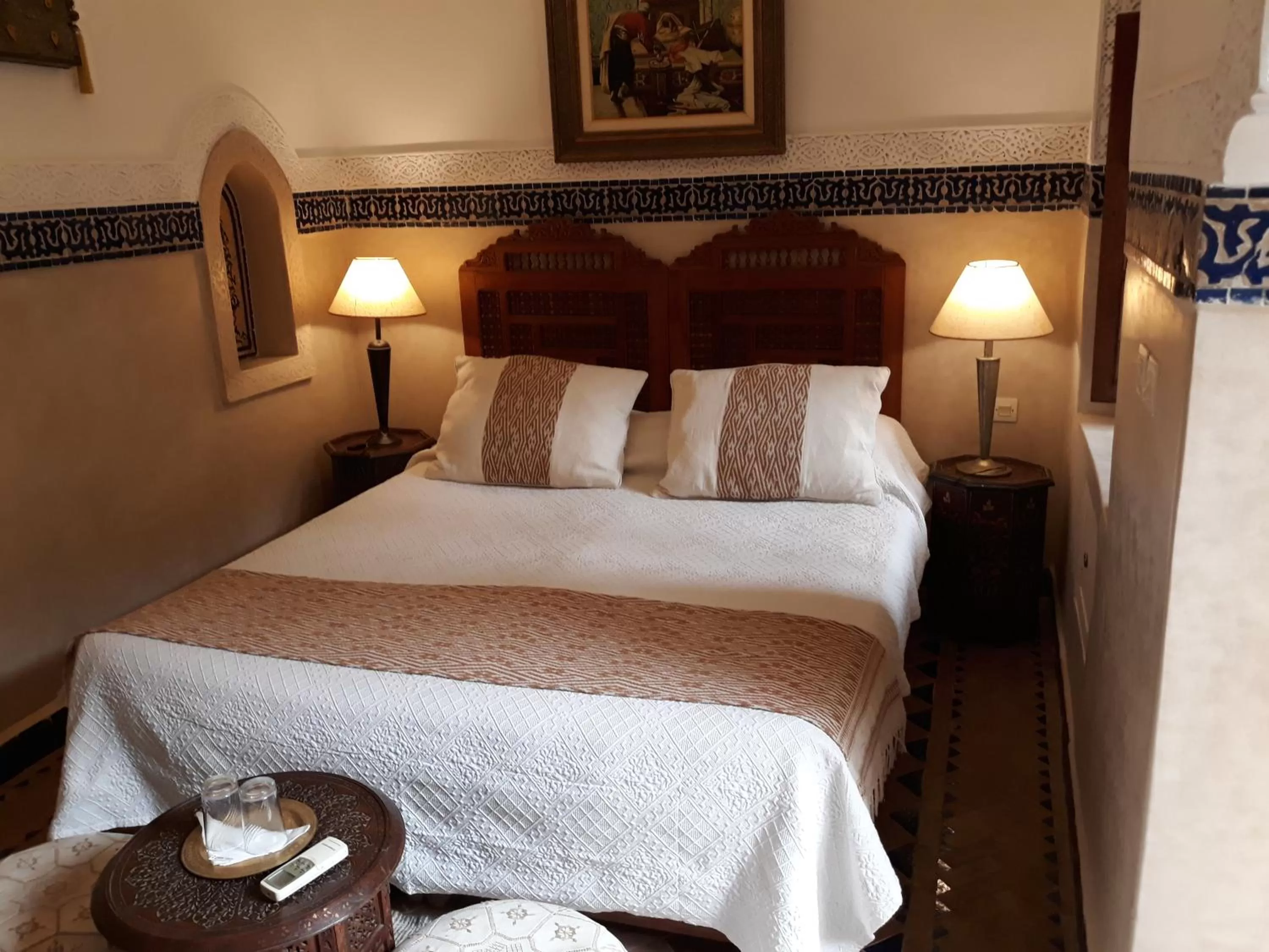 Bed in Dar Al Kounouz