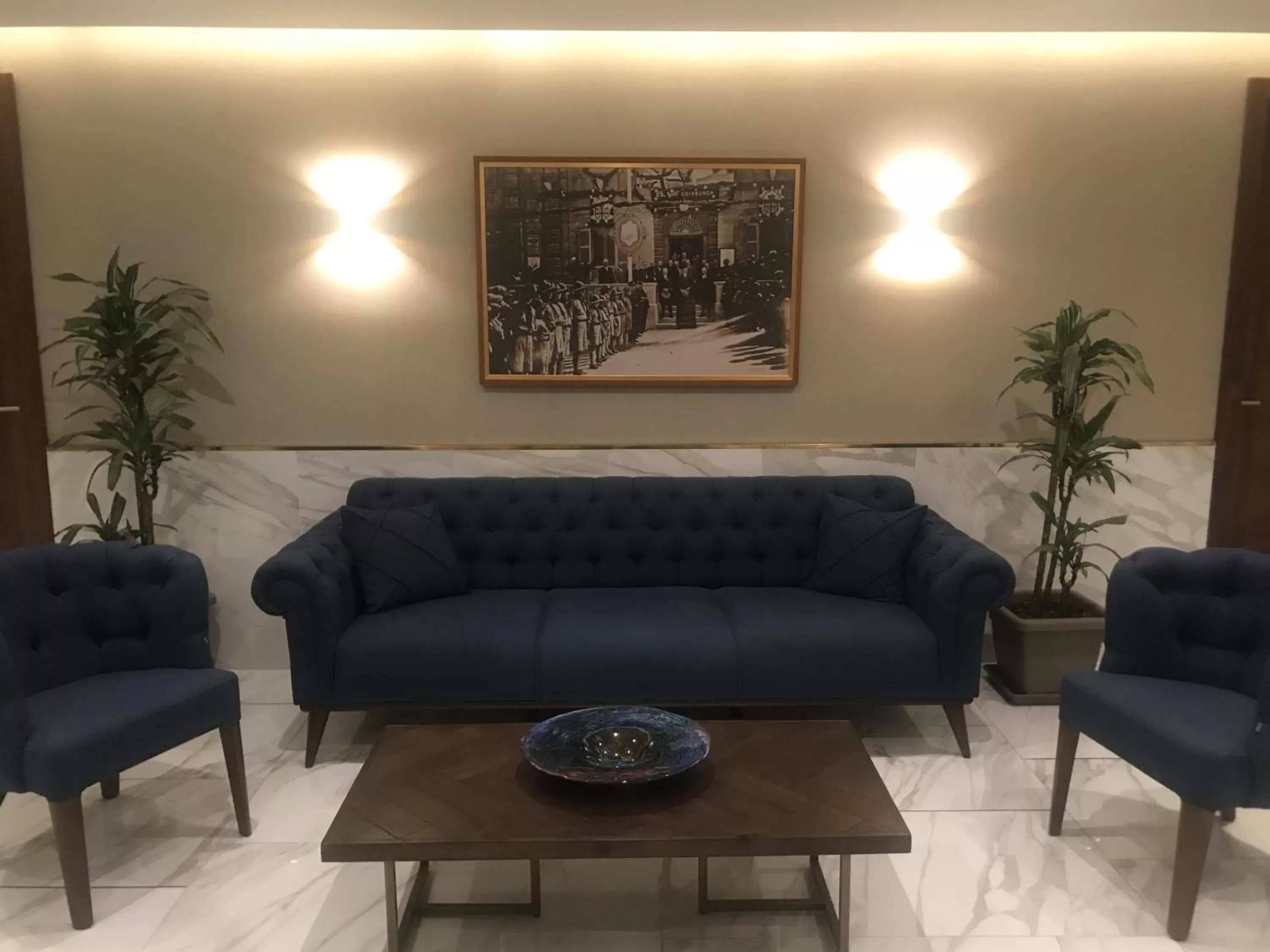 Lobby or reception in The Duke Boutique Hotel