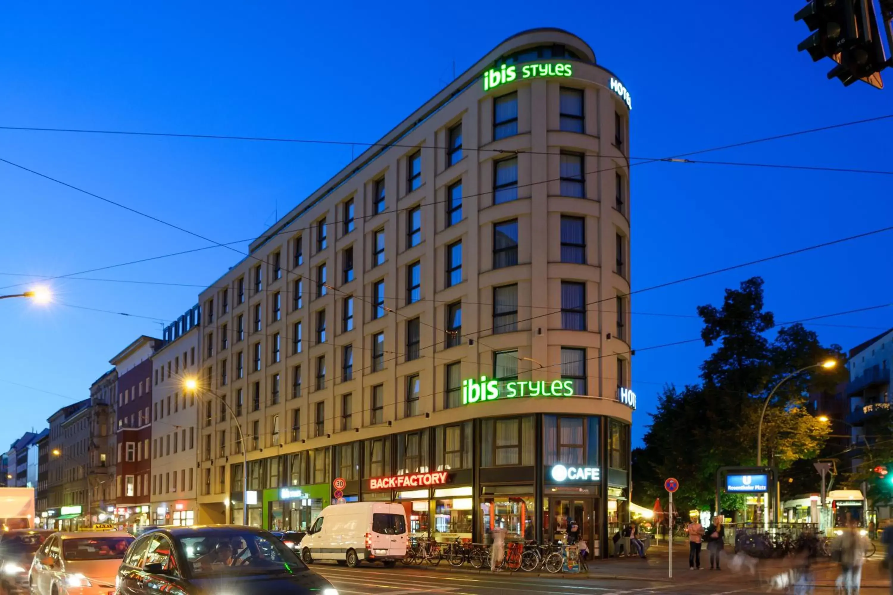 Facade/entrance in ibis Styles Hotel Berlin Mitte Facade/entrance in ibis Styles Hotel Berlin Mitte