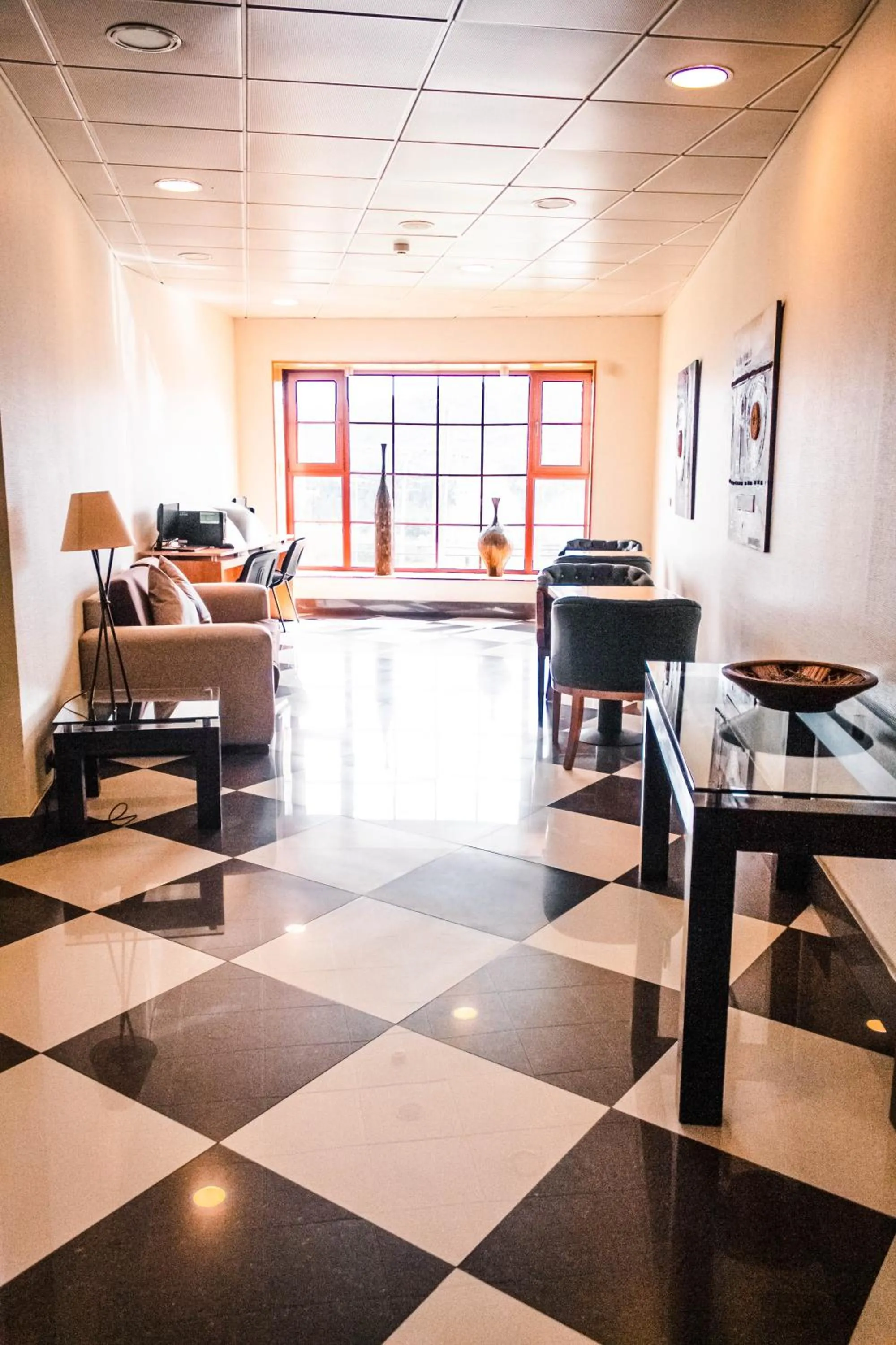 Living room in Hotel Diego de Almagro Coyhaique