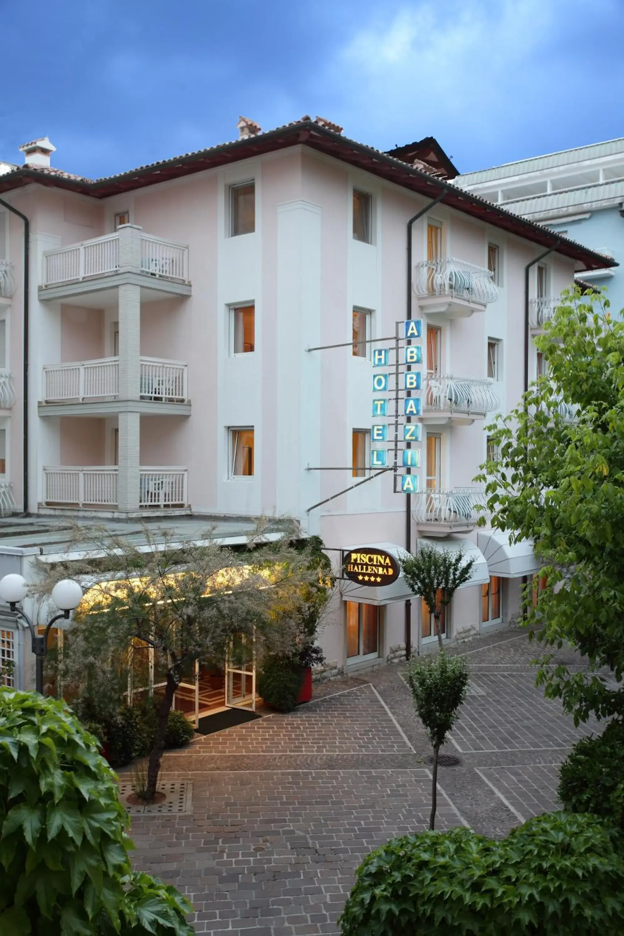 Facade/entrance, Property Building in Hotel Abbazia