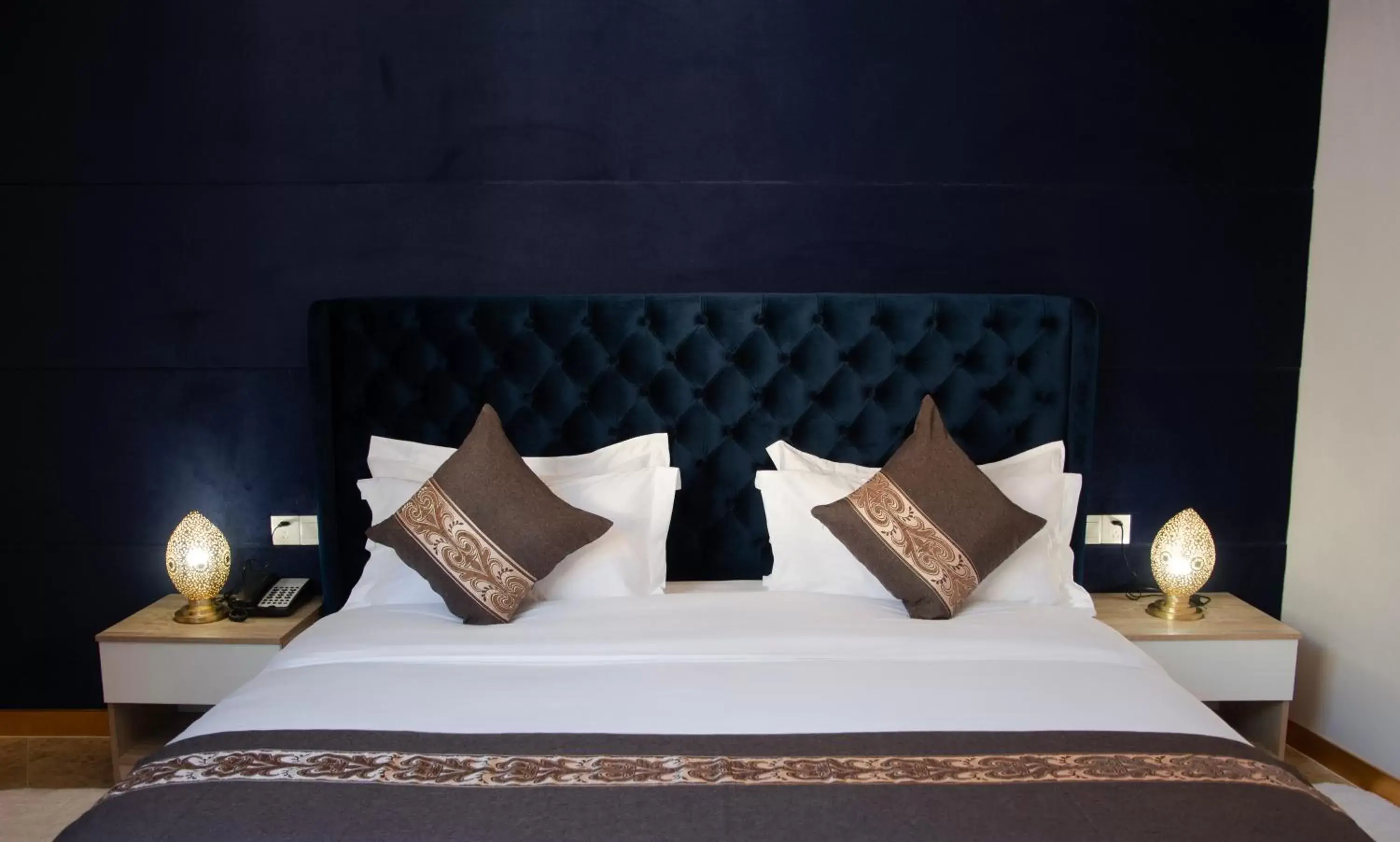 Bed in VANCII Hotel