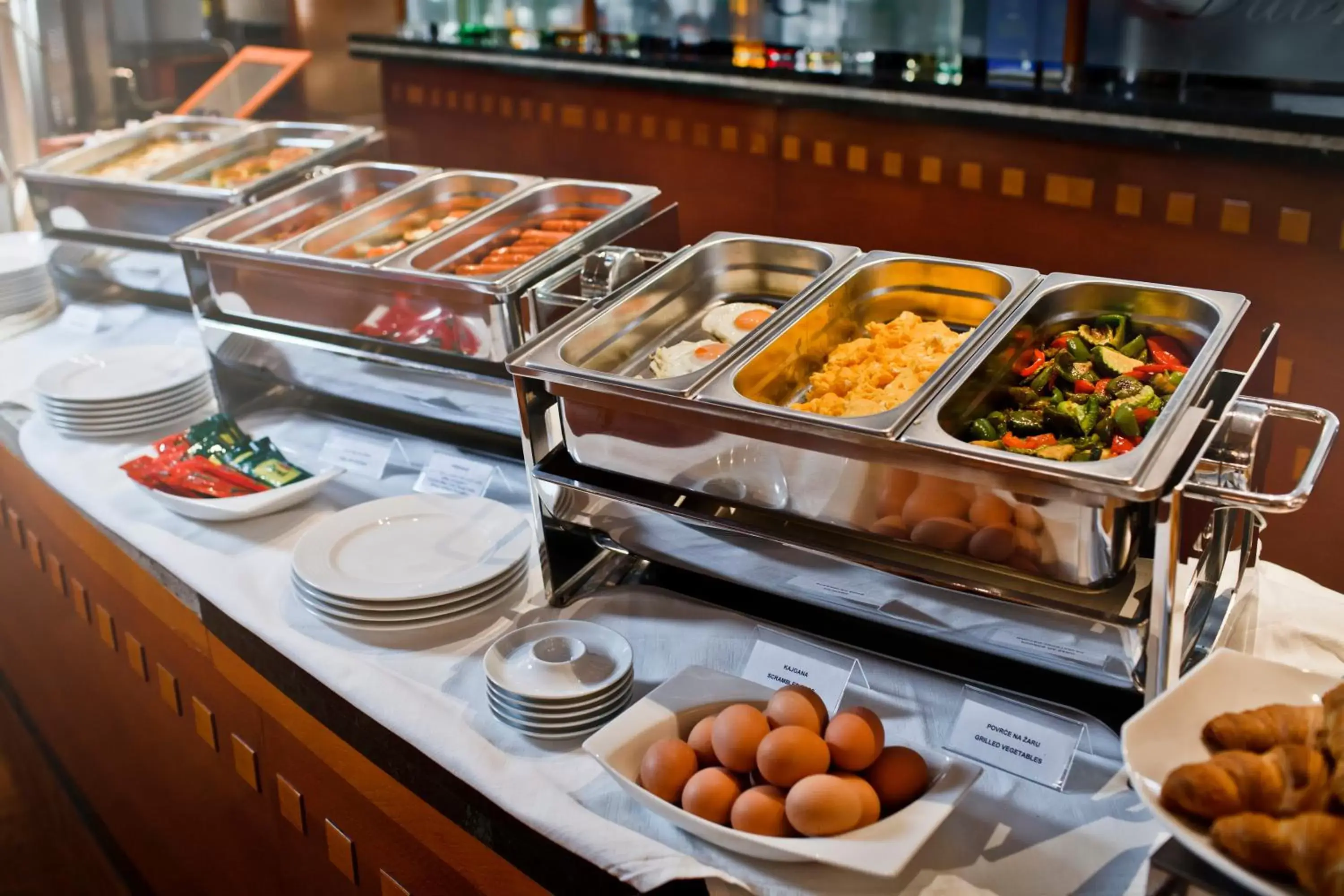 Buffet breakfast, Food in Hotel Dubrovnik