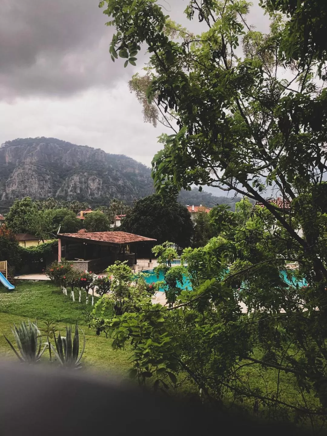 Garden view in Hotel Palme Dalyan