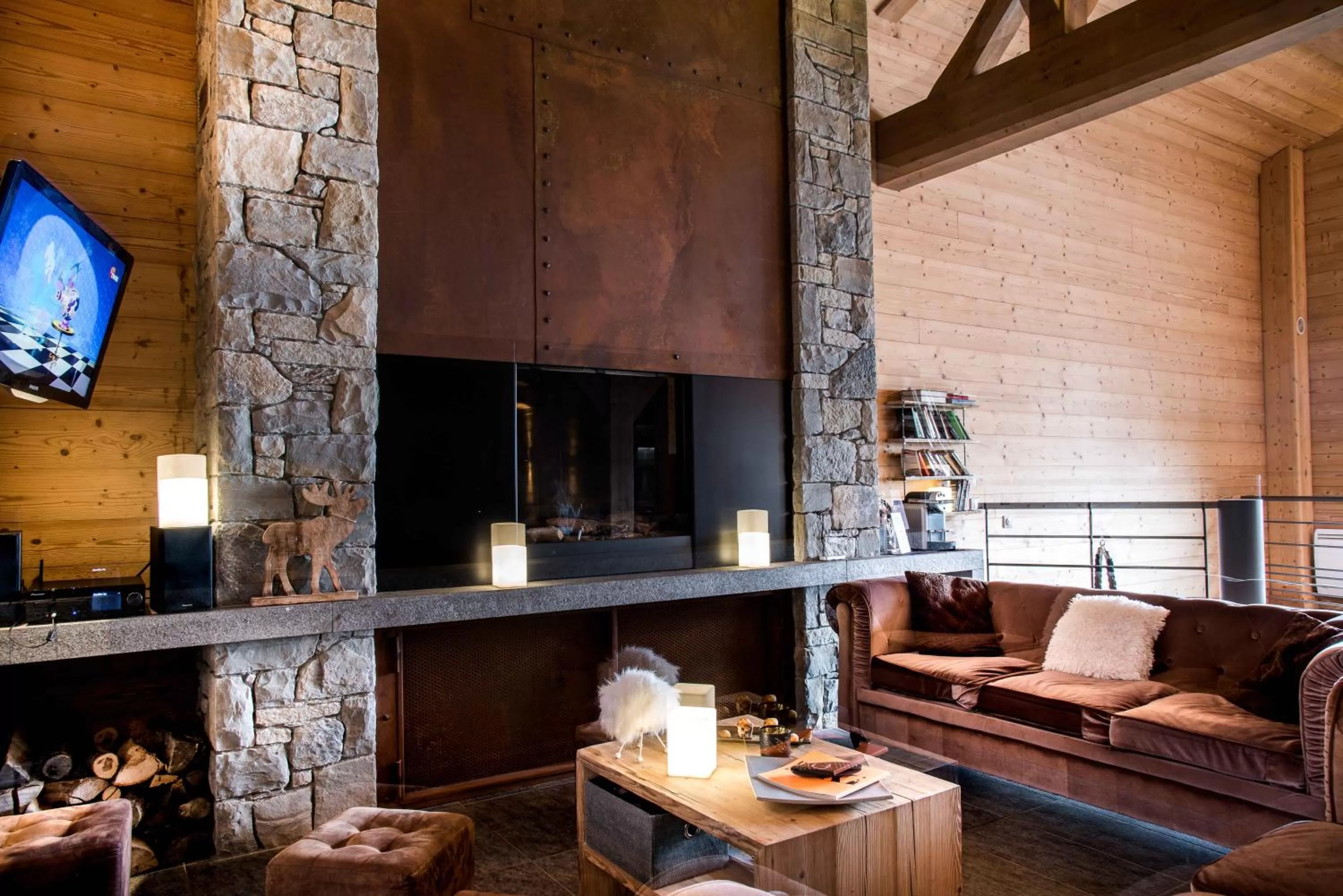 Communal lounge/ TV room in Résidence - Les Grandes Alpes