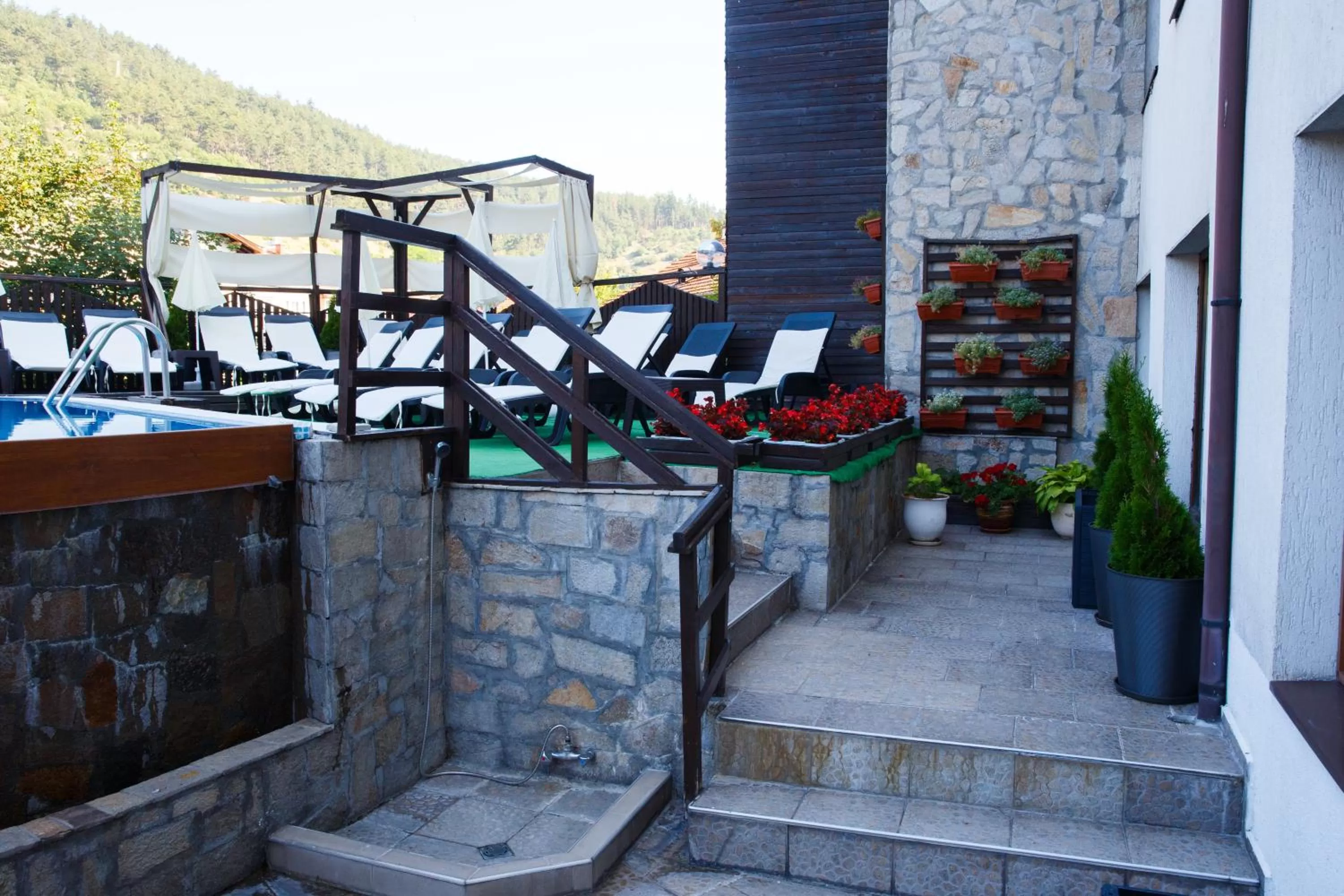 Swimming pool in Spa Hotel Kleptuza