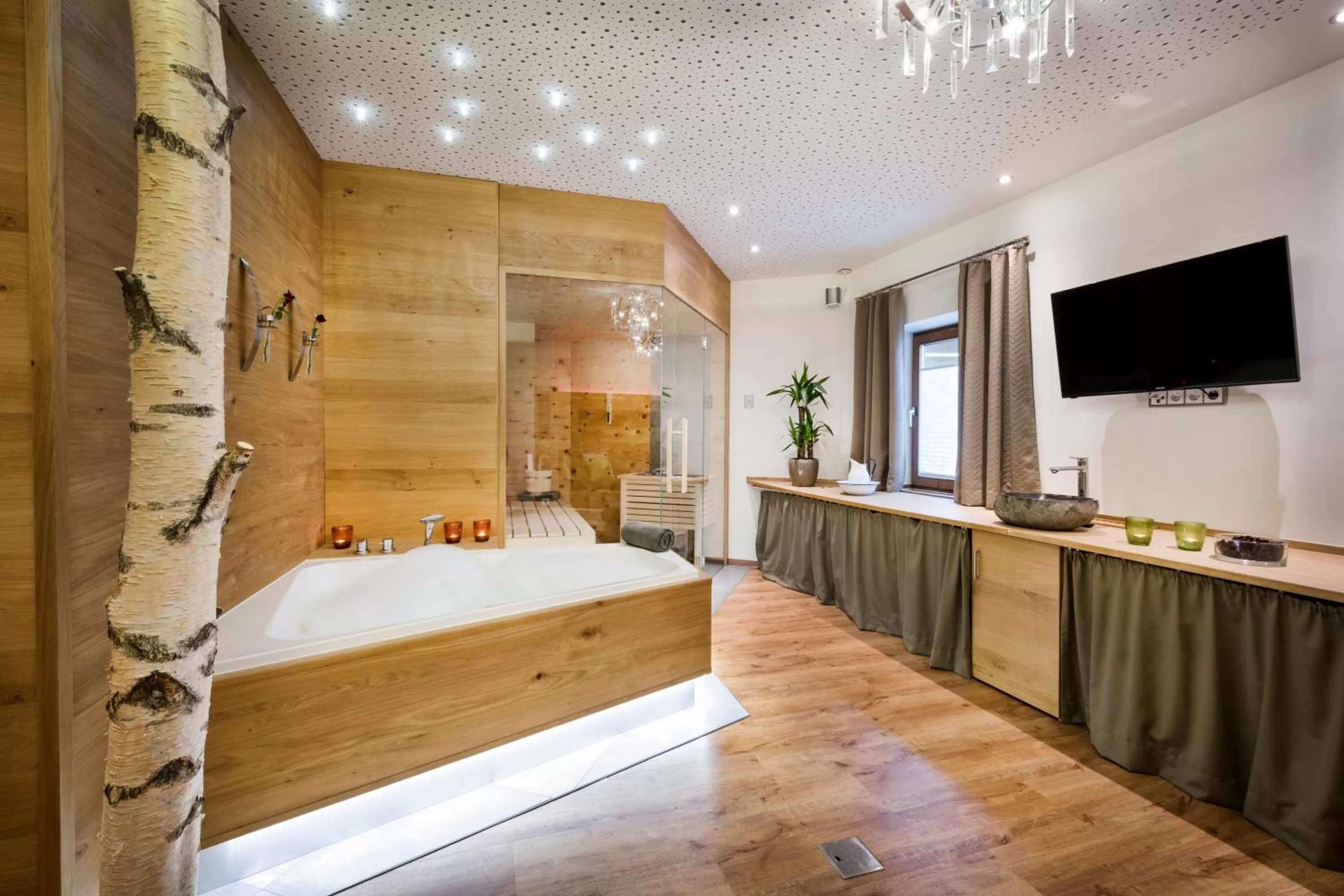 Spa and wellness centre/facilities, Bed in Posthotel Rattenberg