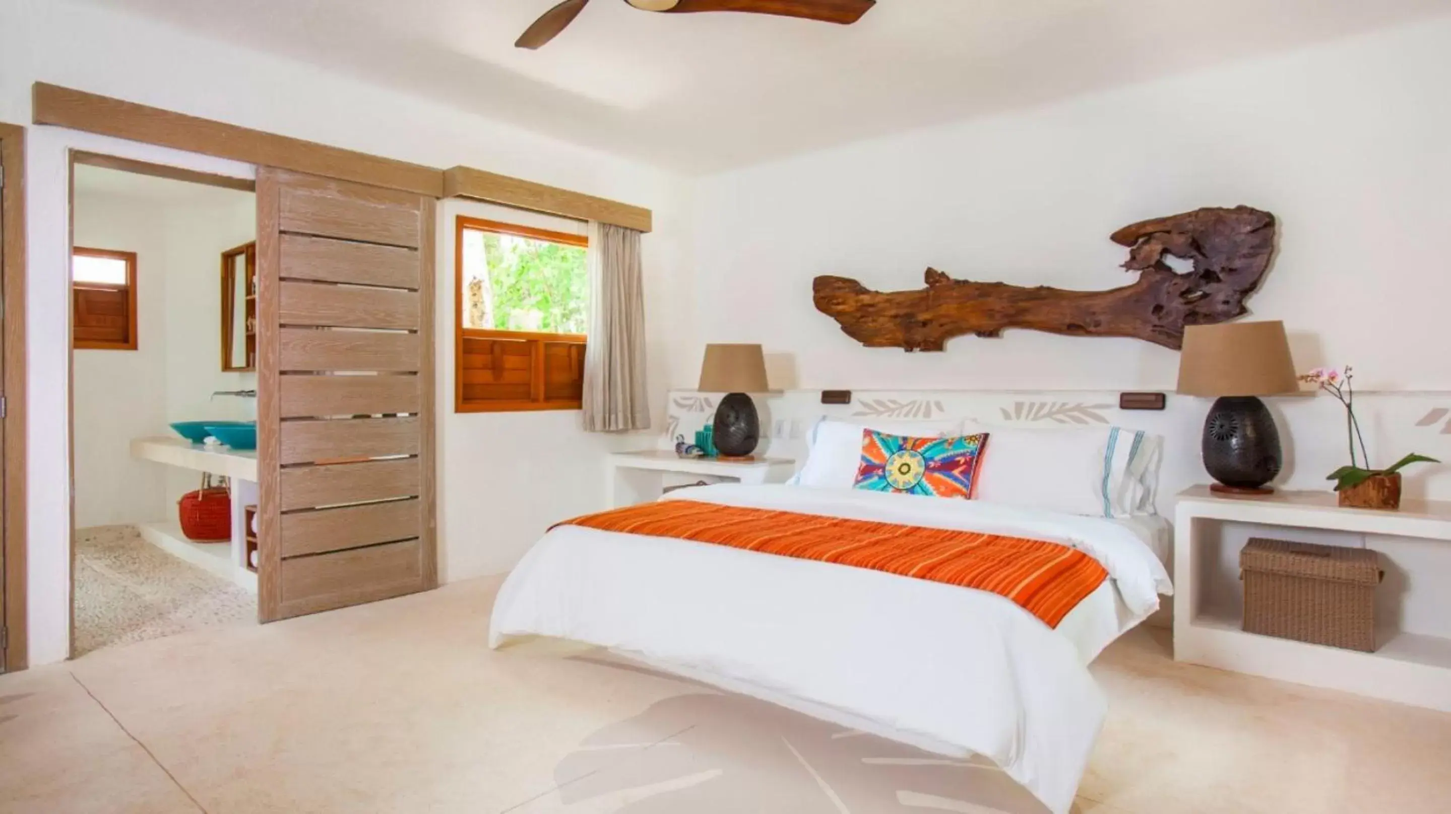 Bedroom in Mahekal Beach Front Resort & Spa