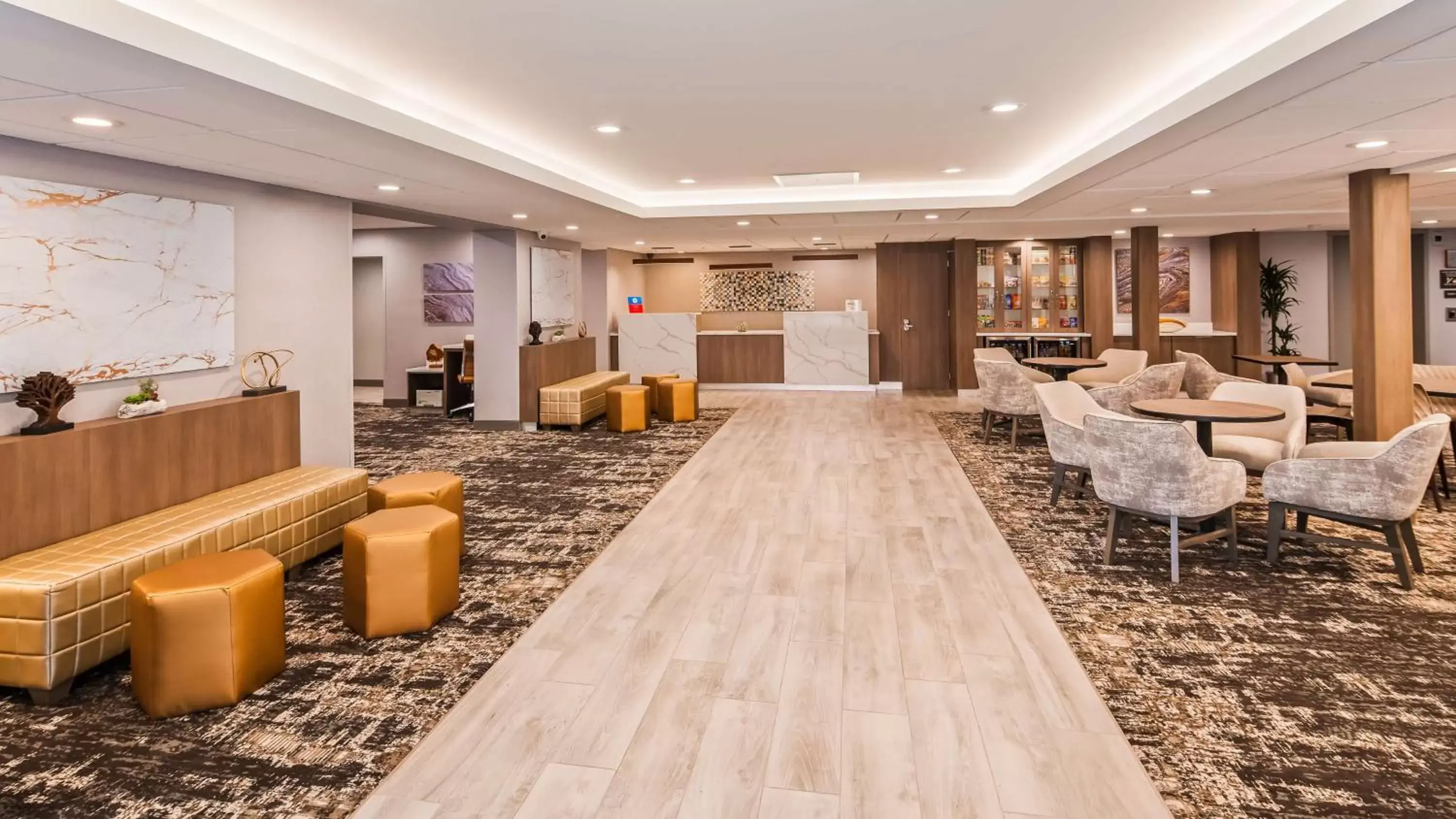 Lobby or reception, Lobby/Reception in SureStay Plus Hotel by Best Western Chicago Lombard