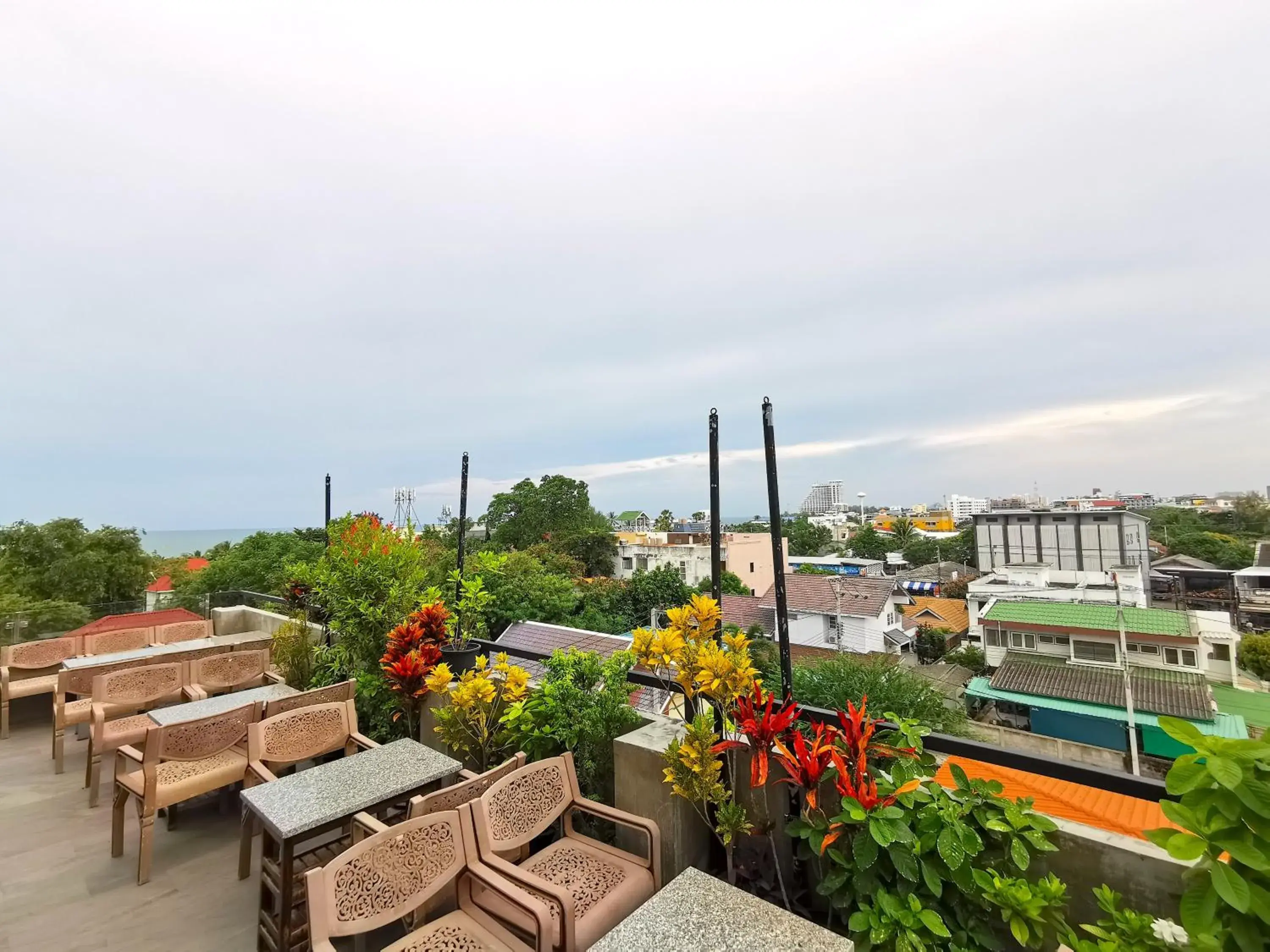 Balcony/Terrace in Lertnimit Boutique Hotel