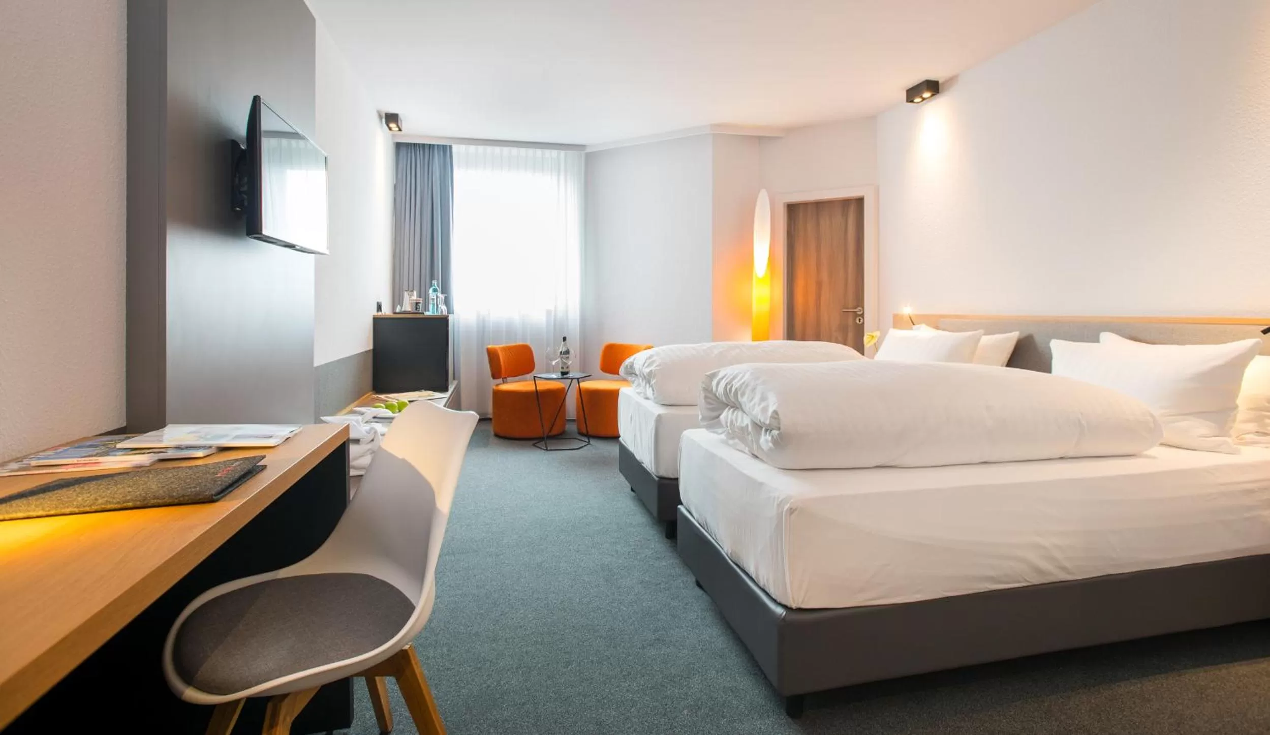 Bed in IntercityHotel Bremen