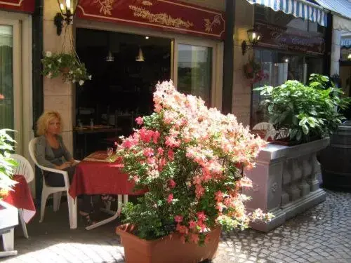 Decorative detail in Hotel Da Cesare