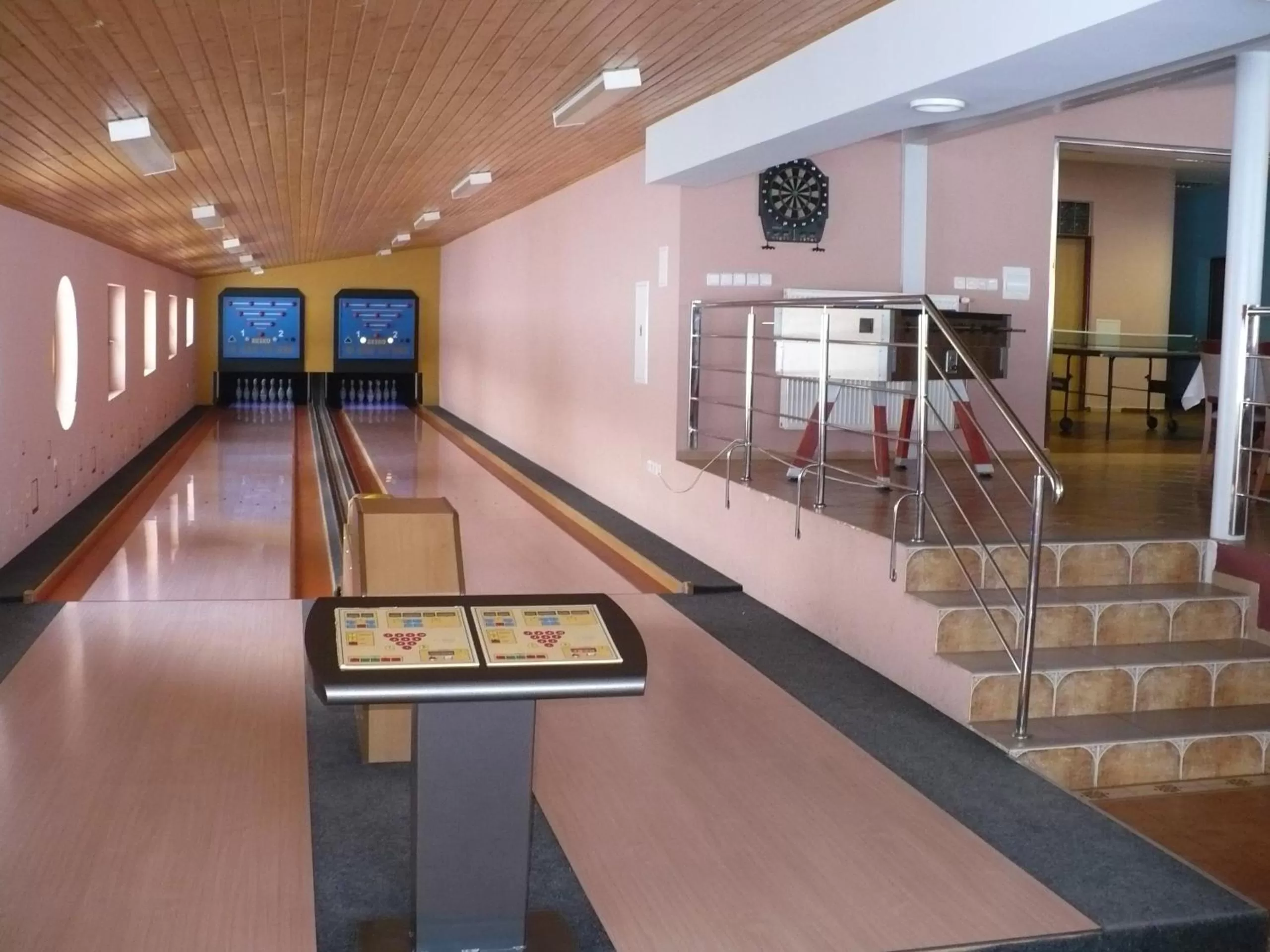 Bowling in Motel Ranč
