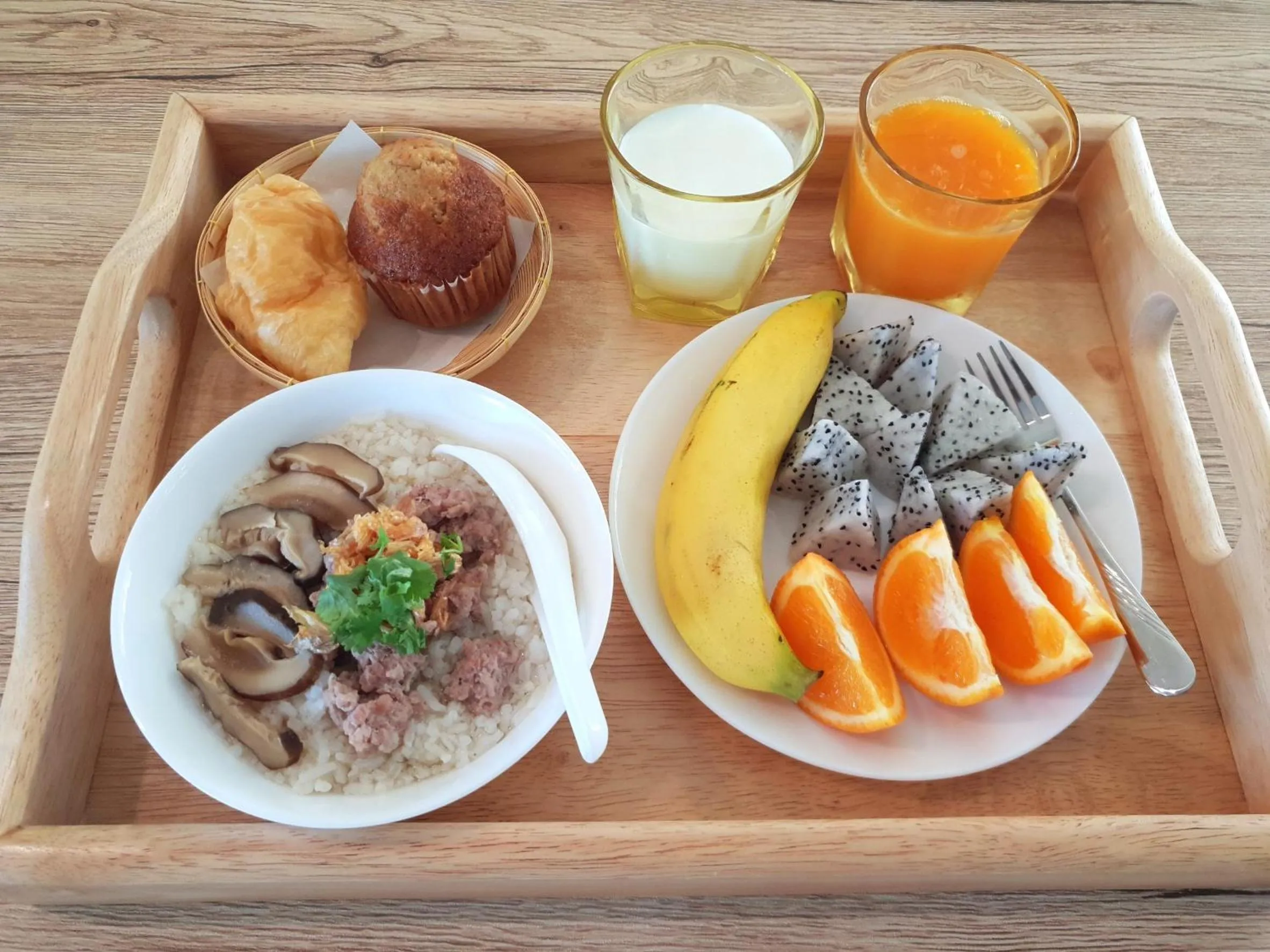 Breakfast in Latima Boutique Hostel