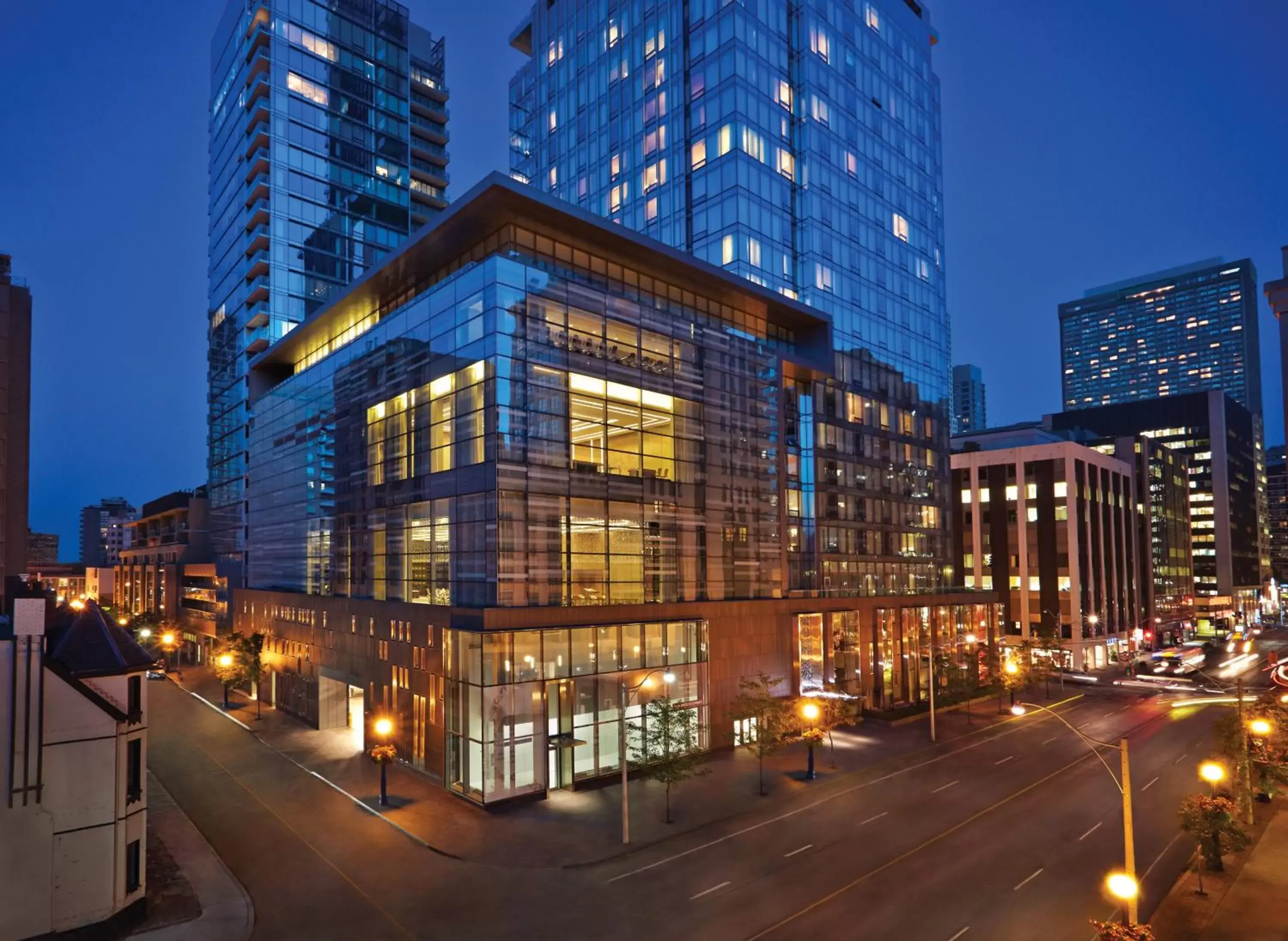 Property Building in Four Seasons Hotel Toronto at Yorkville