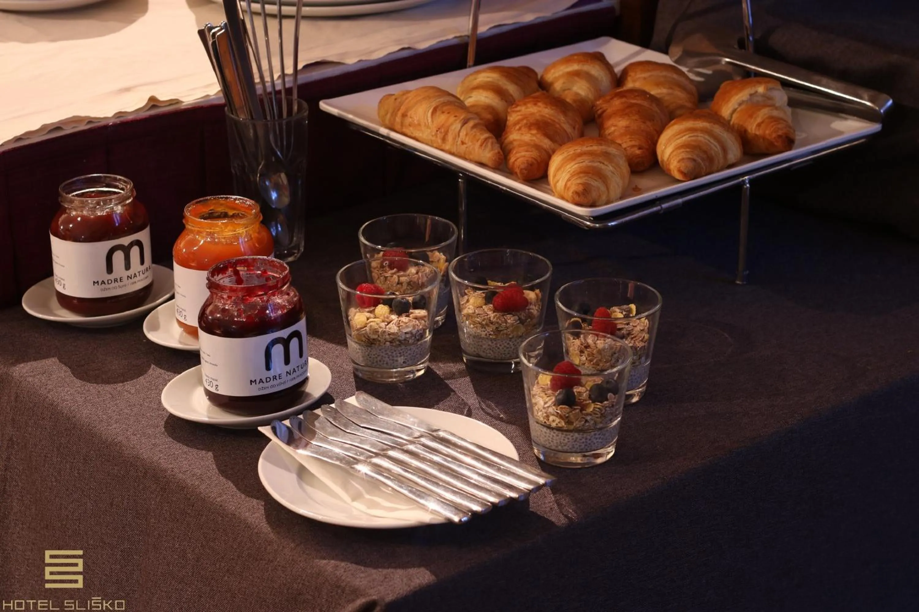 Breakfast in Hotel Sliško