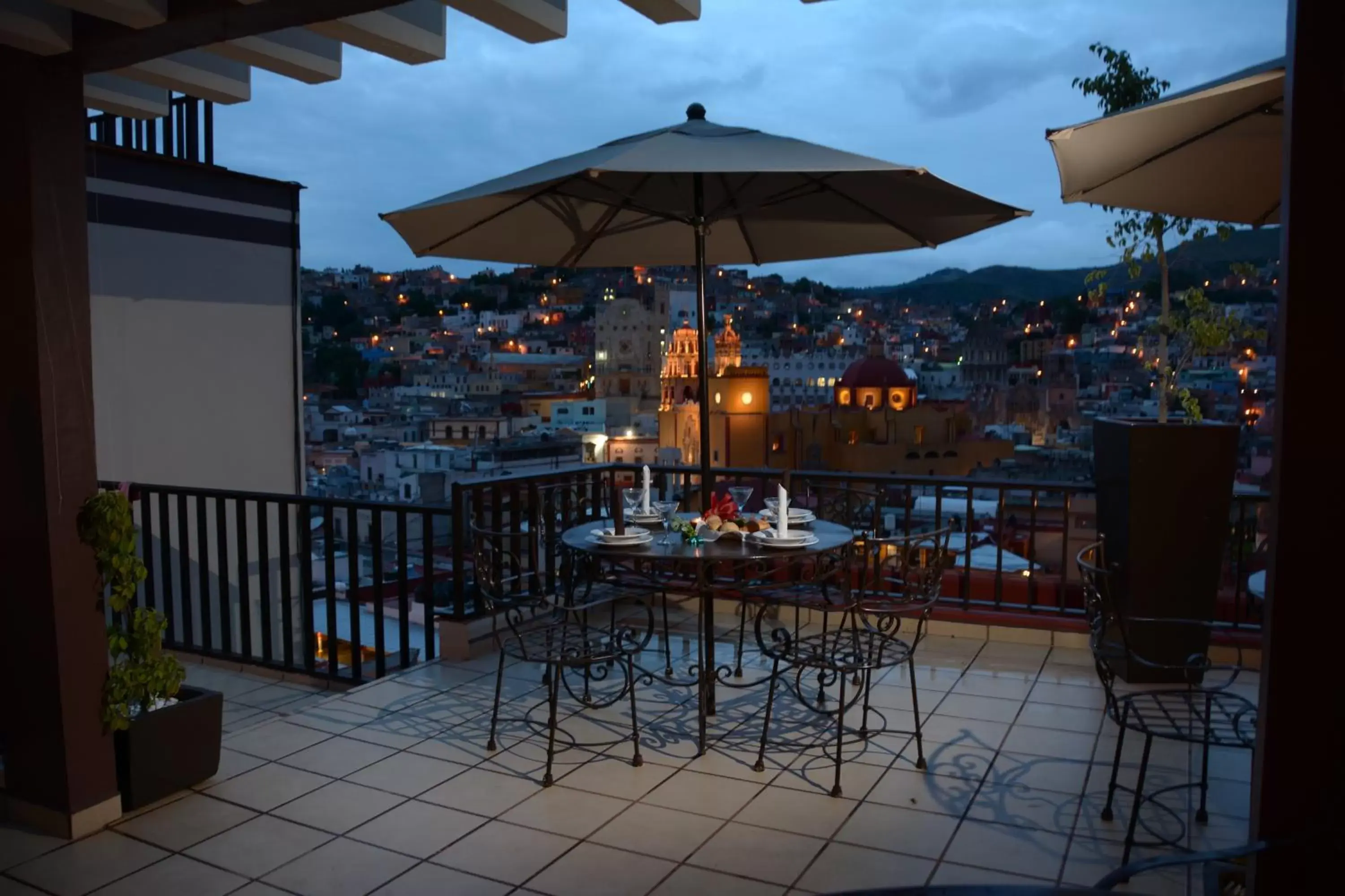 Patio in Hotel Chocolate Tradicional