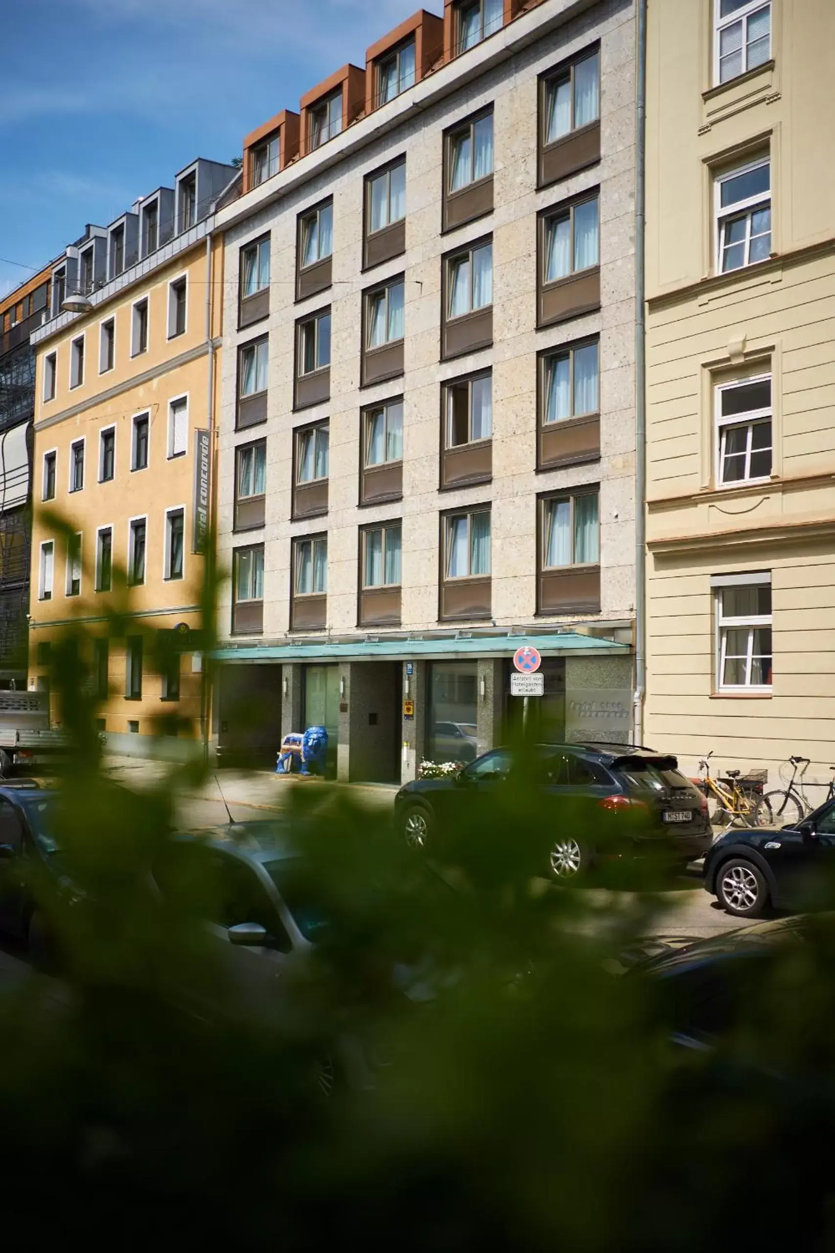 Facade/entrance, Property Building in Hotel Concorde