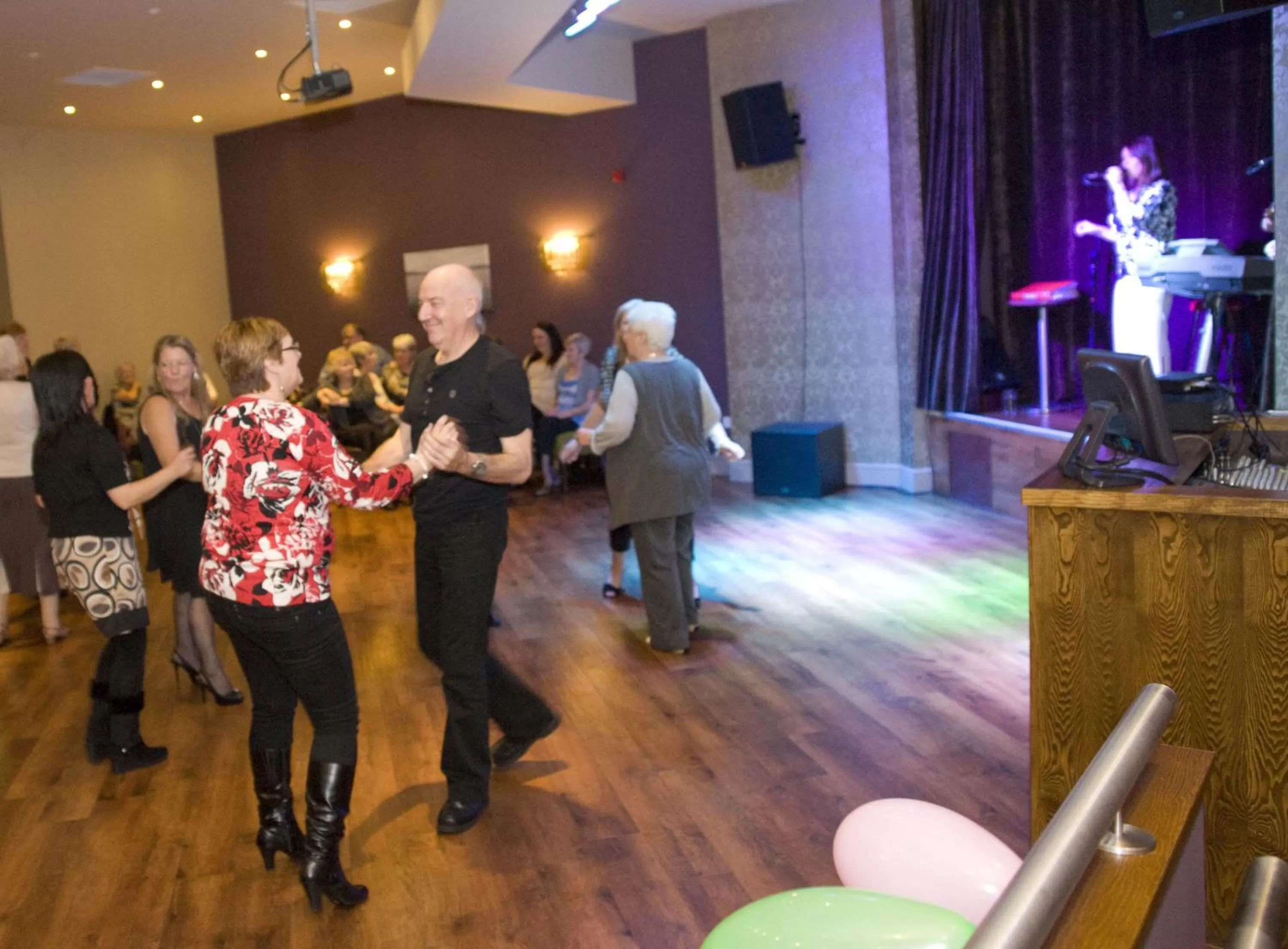 group of guests in The Glenburn Hotel
