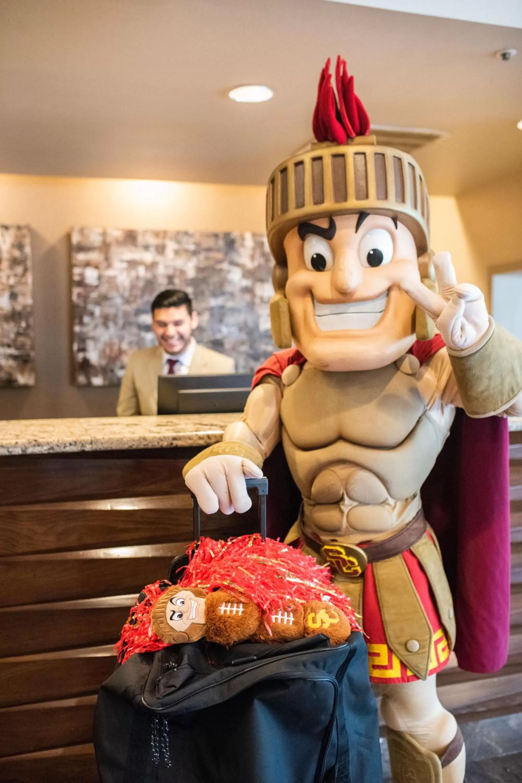 Property building in USC Hotel