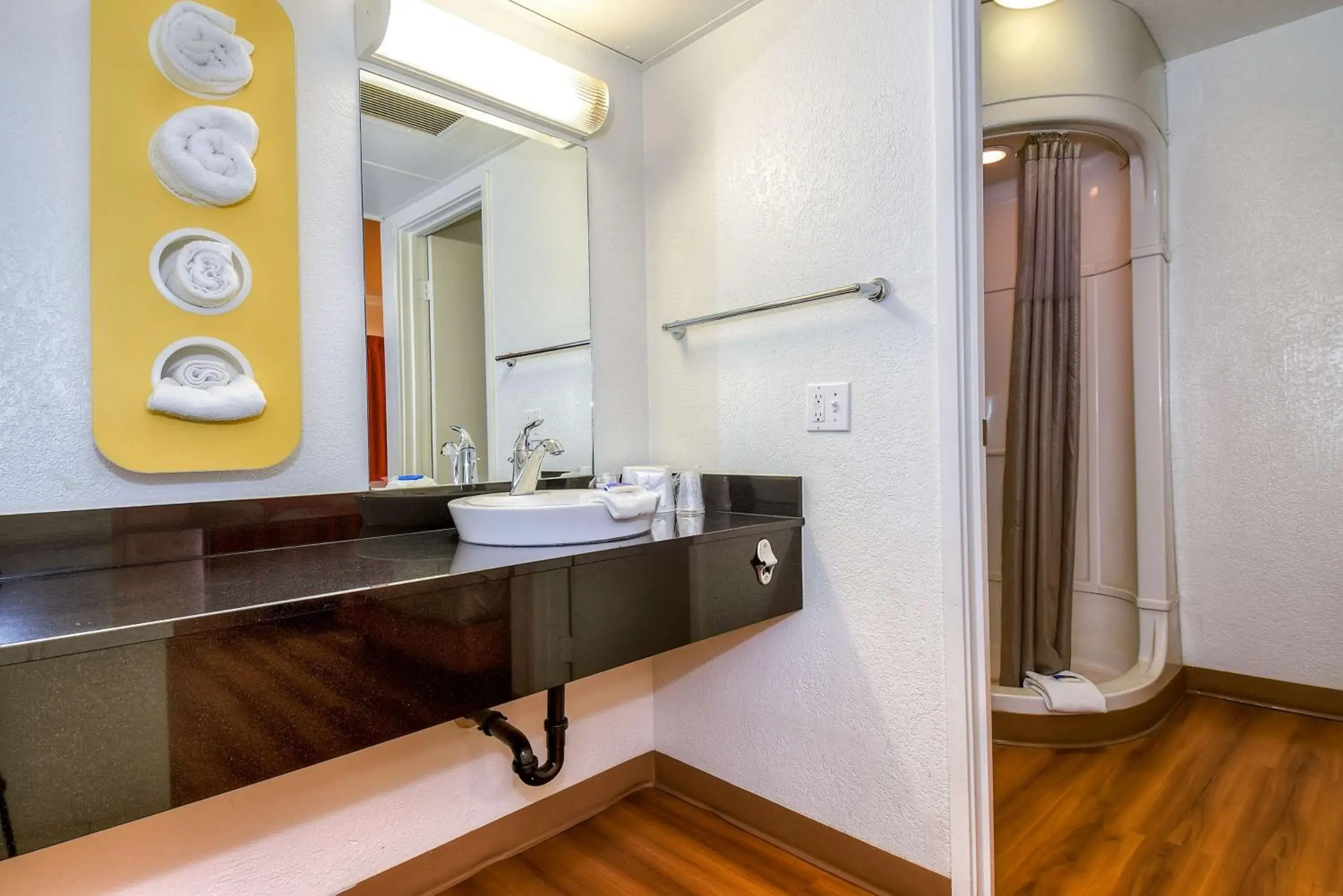 Shower, Bathroom in Motel 6-Corona, CA