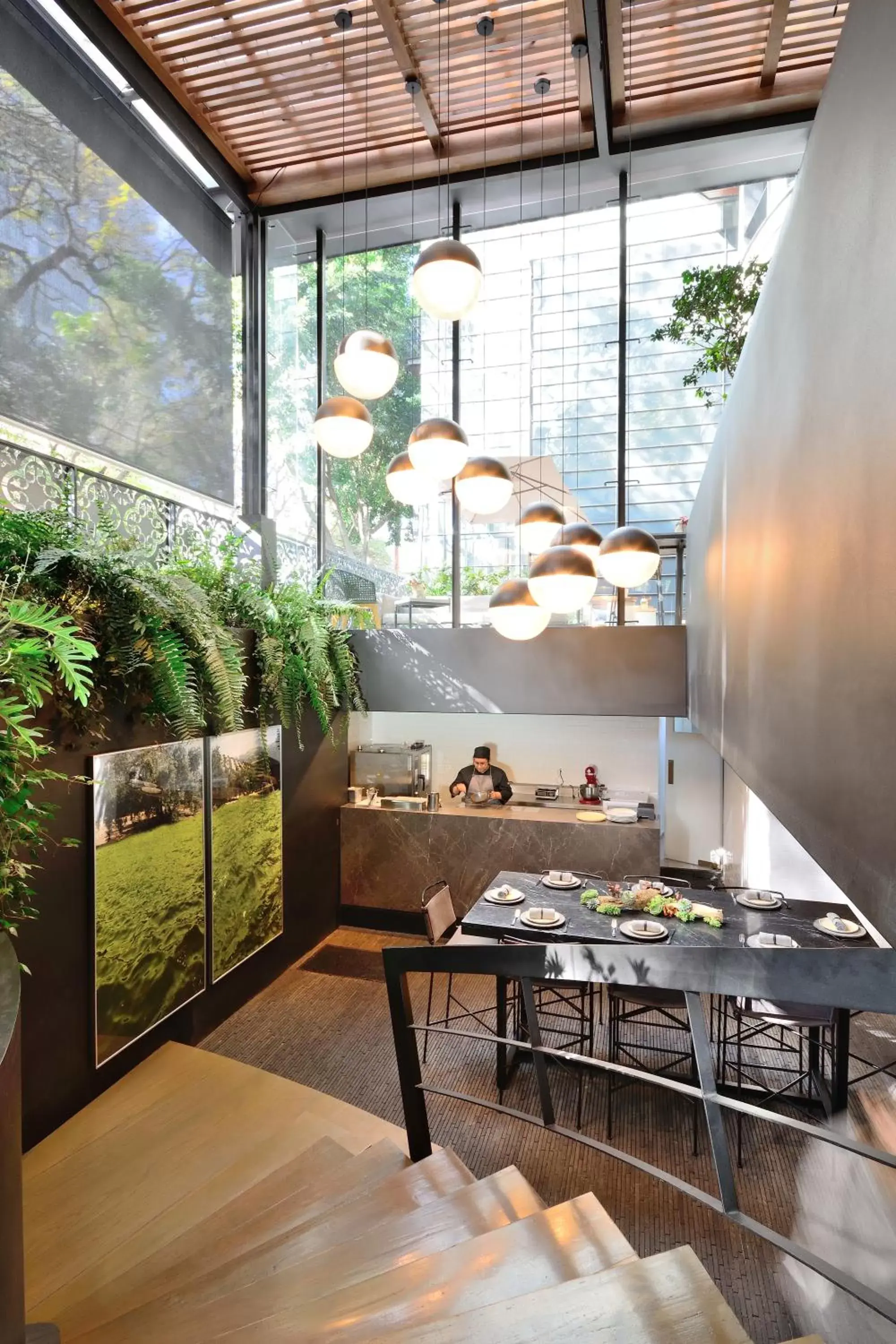 Restaurant/Places to Eat in Brick Hotel Mexico City - Small Luxury Hotels of the World