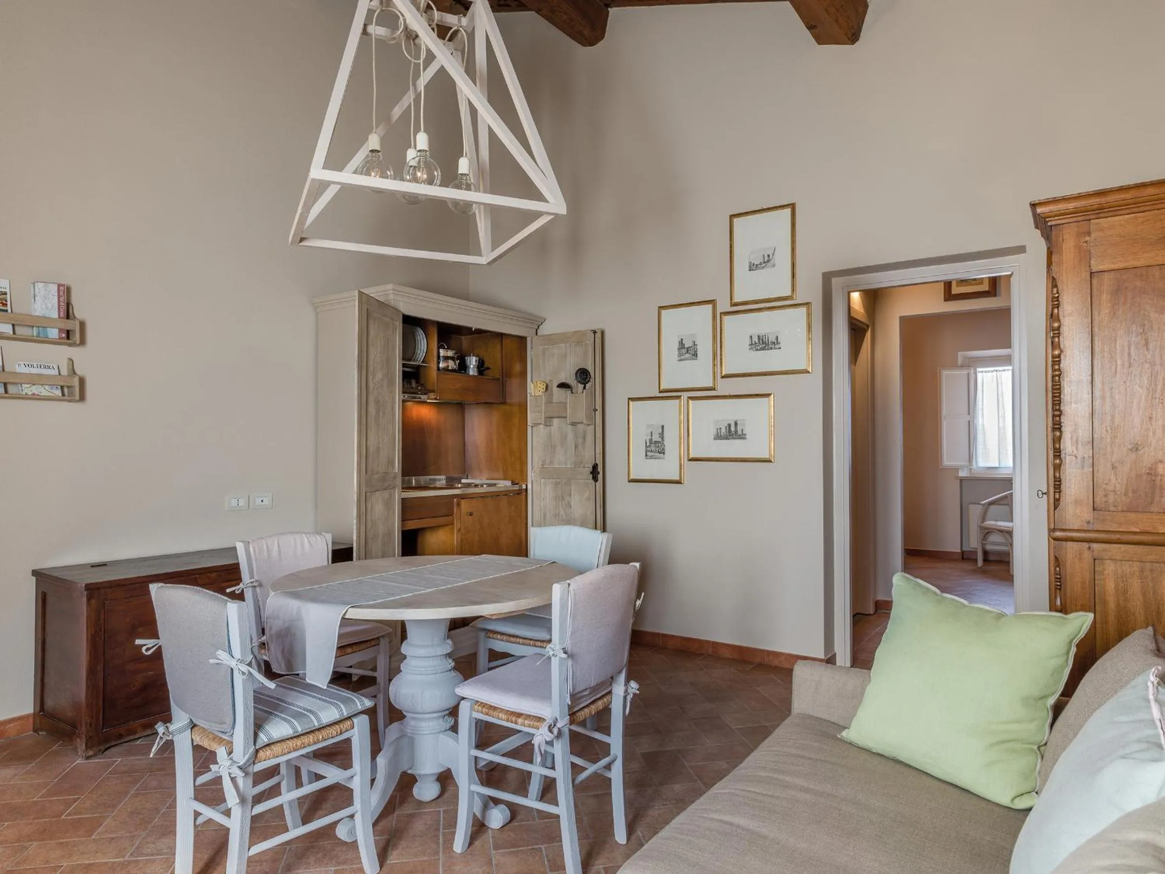 Kitchen or kitchenette in Resort Casale Le Torri
