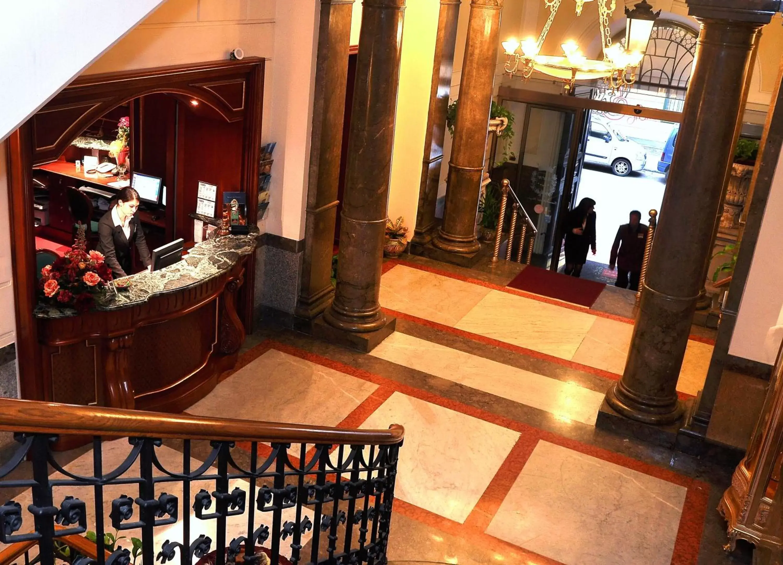 Decorative detail, Lobby/Reception in Grand Hotel Wagner