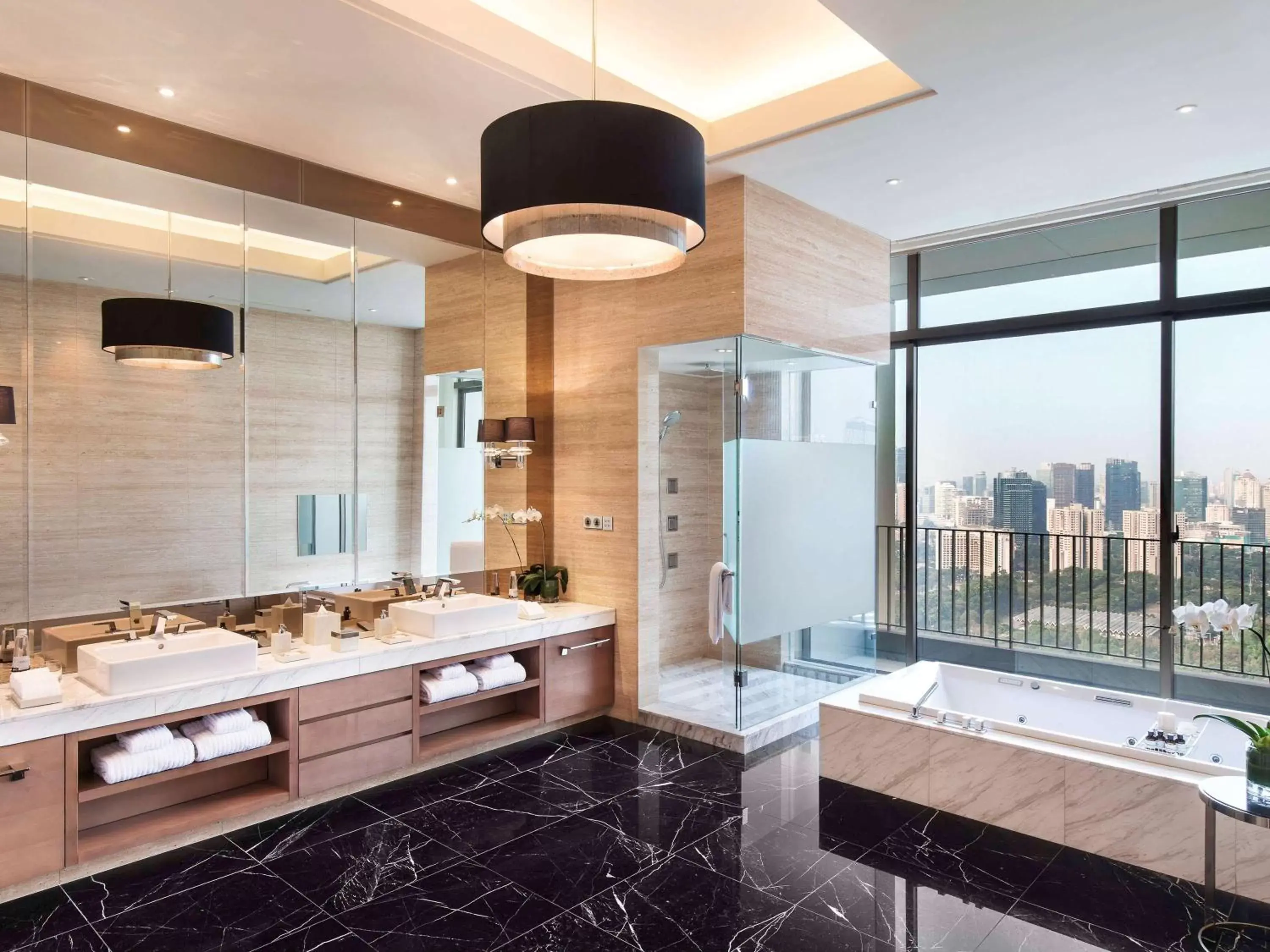 Bathroom in Fairmont Jakarta