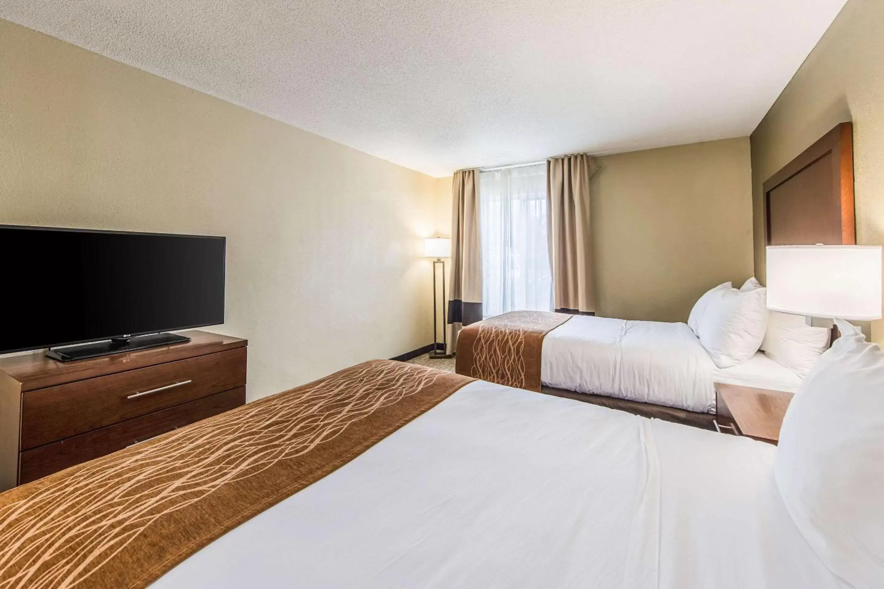 Photo of the whole room, Bed in Comfort Inn & Suites Greenwood near University Photo of the whole room, Bed in Comfort Inn & Suites Greenwood near University