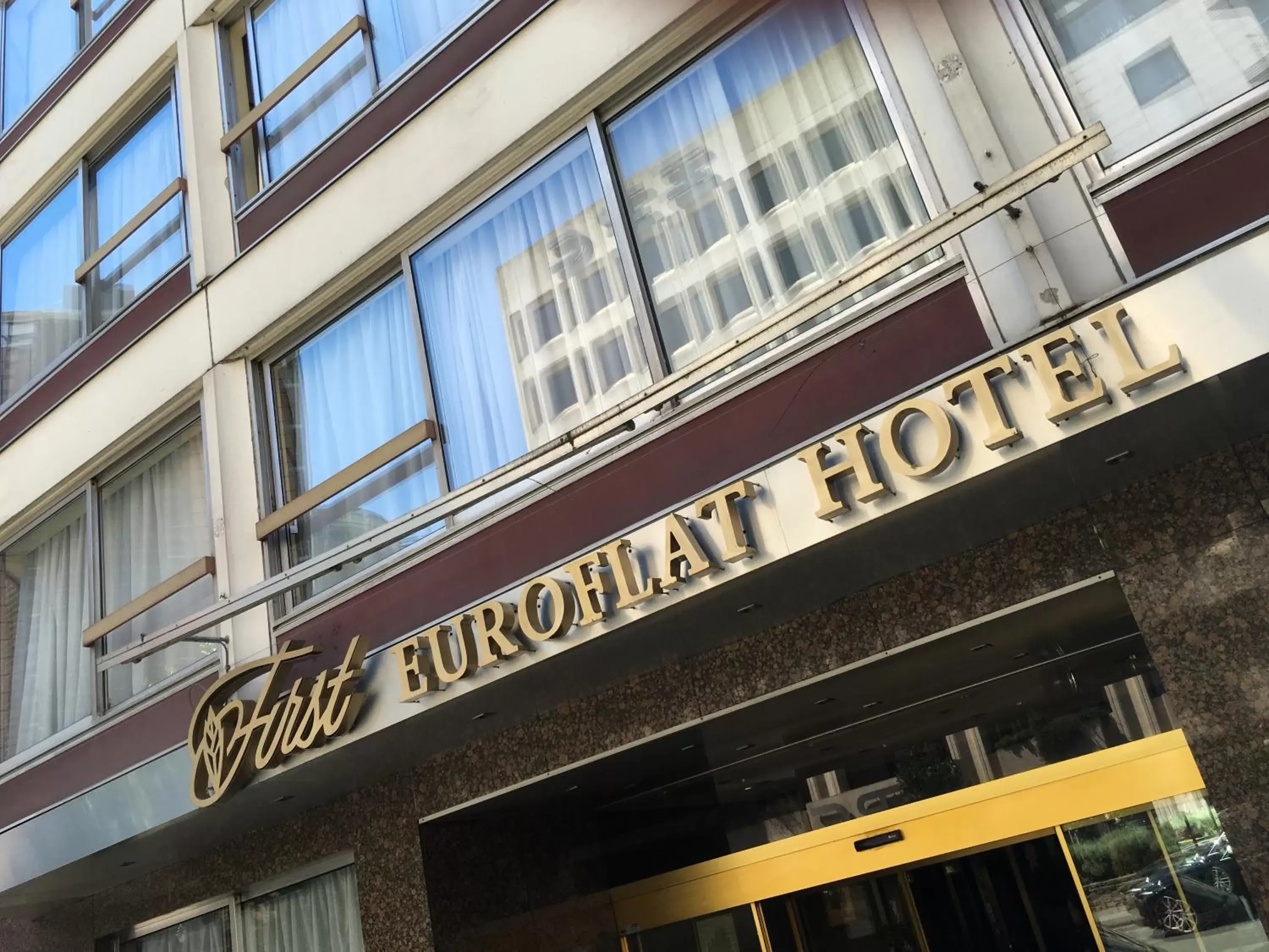 Property building, Facade/Entrance in First Euroflat Hotel