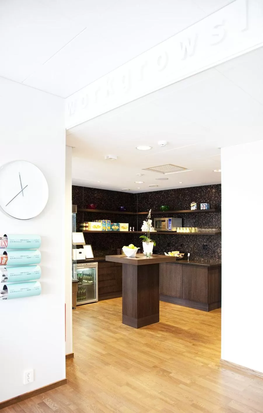 Communal lounge/ TV room in Finn Apartments