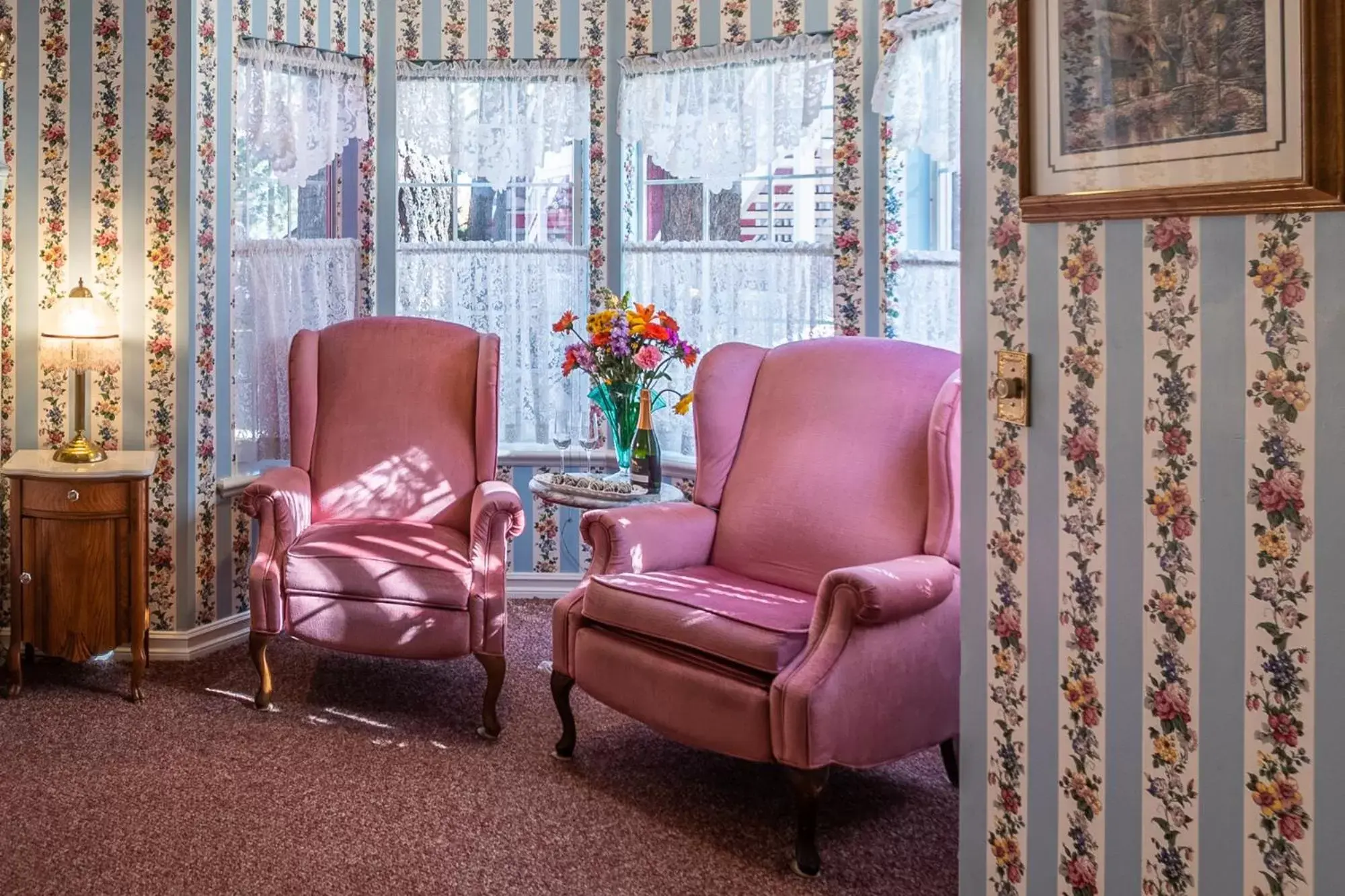 Seating Area in Apples Bed and Breakfast Inn