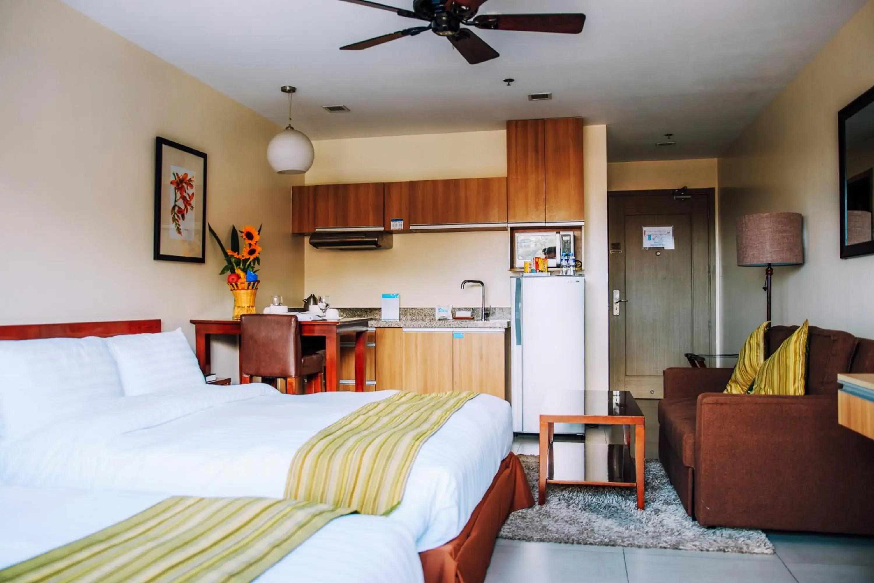 Bed in Azalea Hotels & Residences Baguio