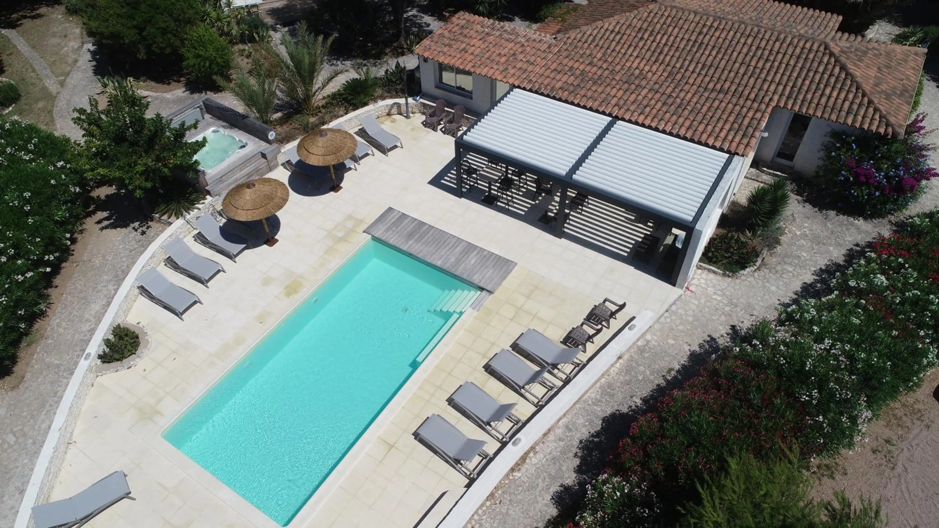 Bird's eye view in Hôtel Padolo