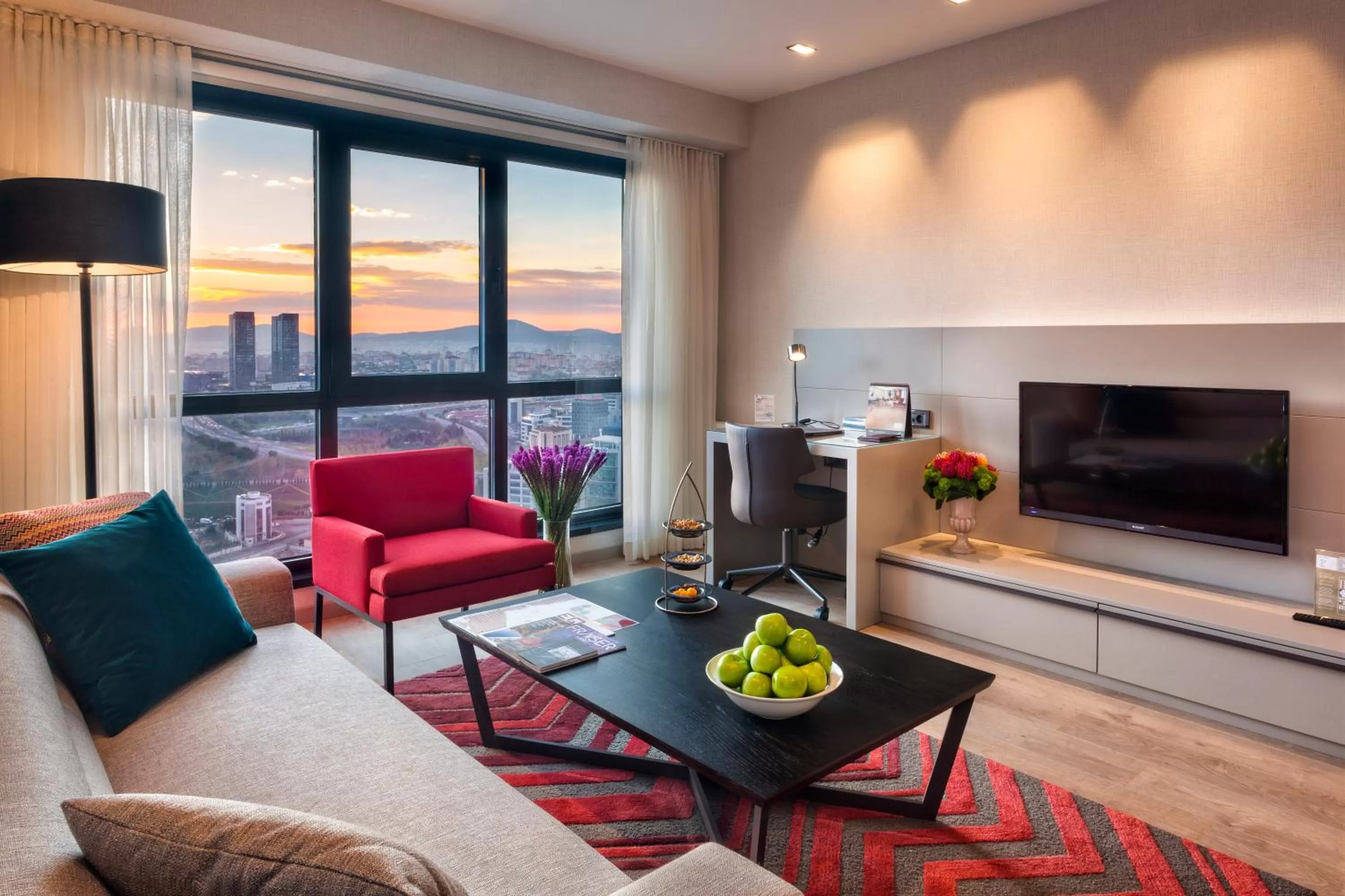 Living room in Fraser Place Antasya Istanbul