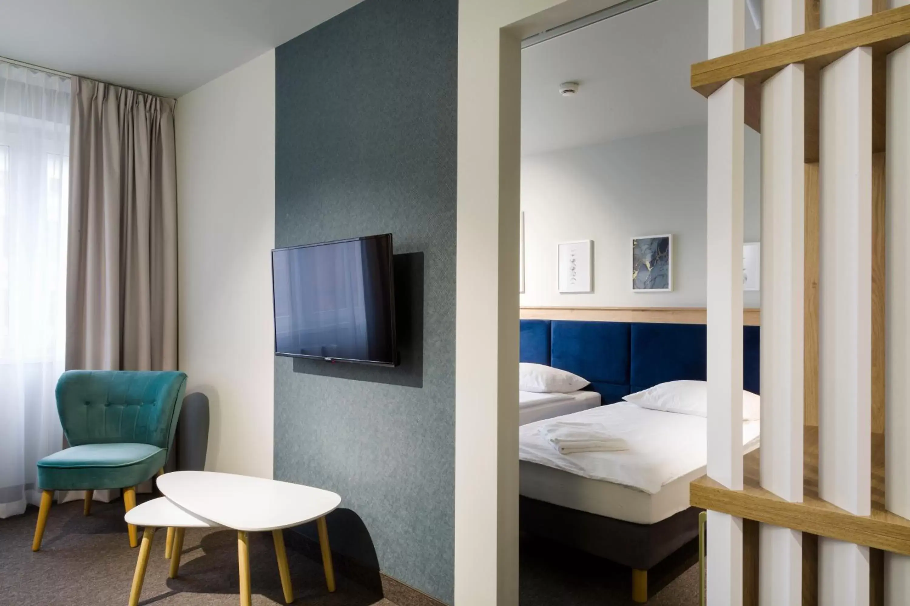 Deluxe Double Room with Shower in Hotel Kopernik Deluxe Double Room with Shower in Hotel Kopernik