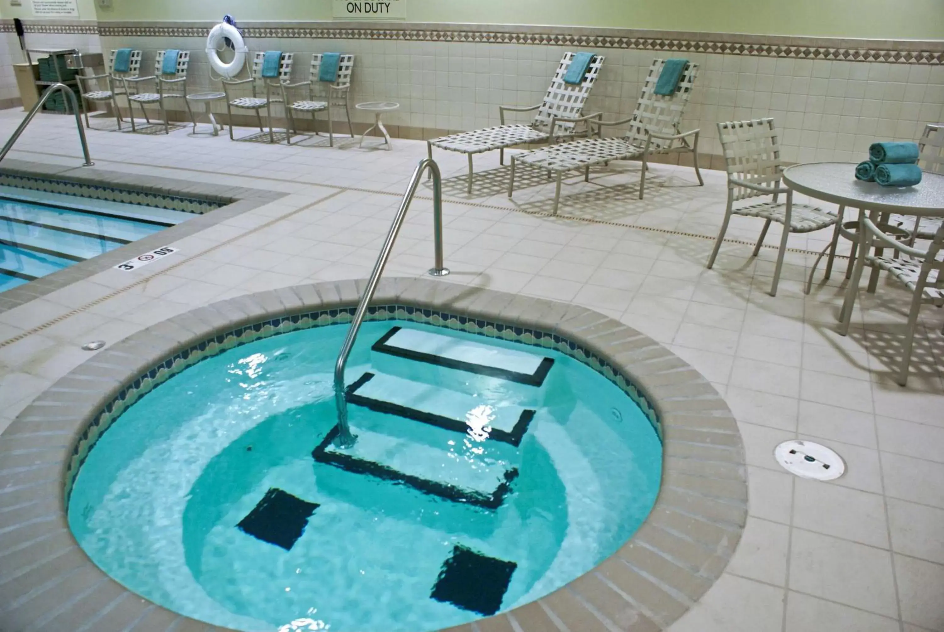 Hot Tub, Pool View in Hilton Garden Inn Bartlesville