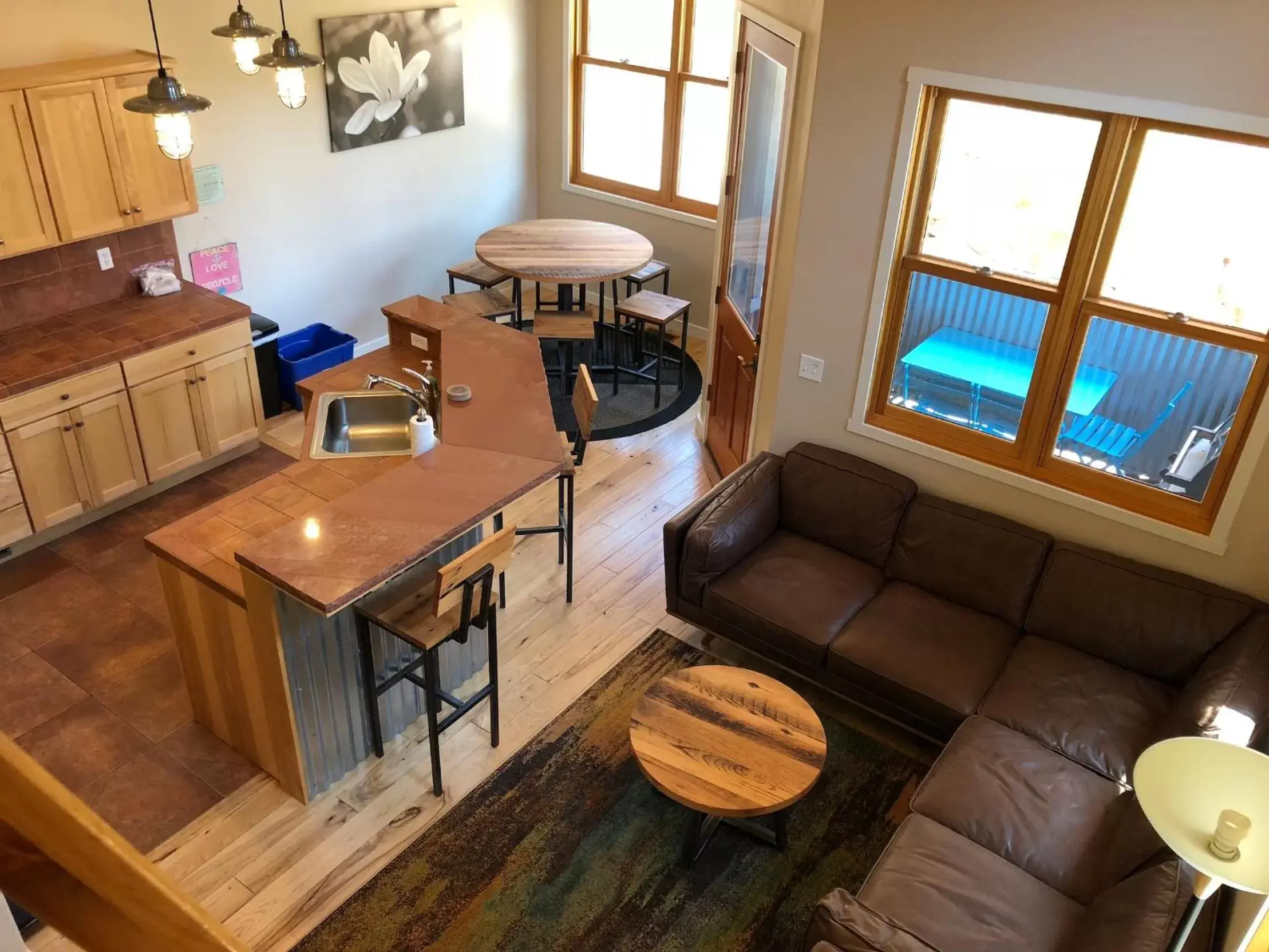 Seating Area in Moab Springs Ranch