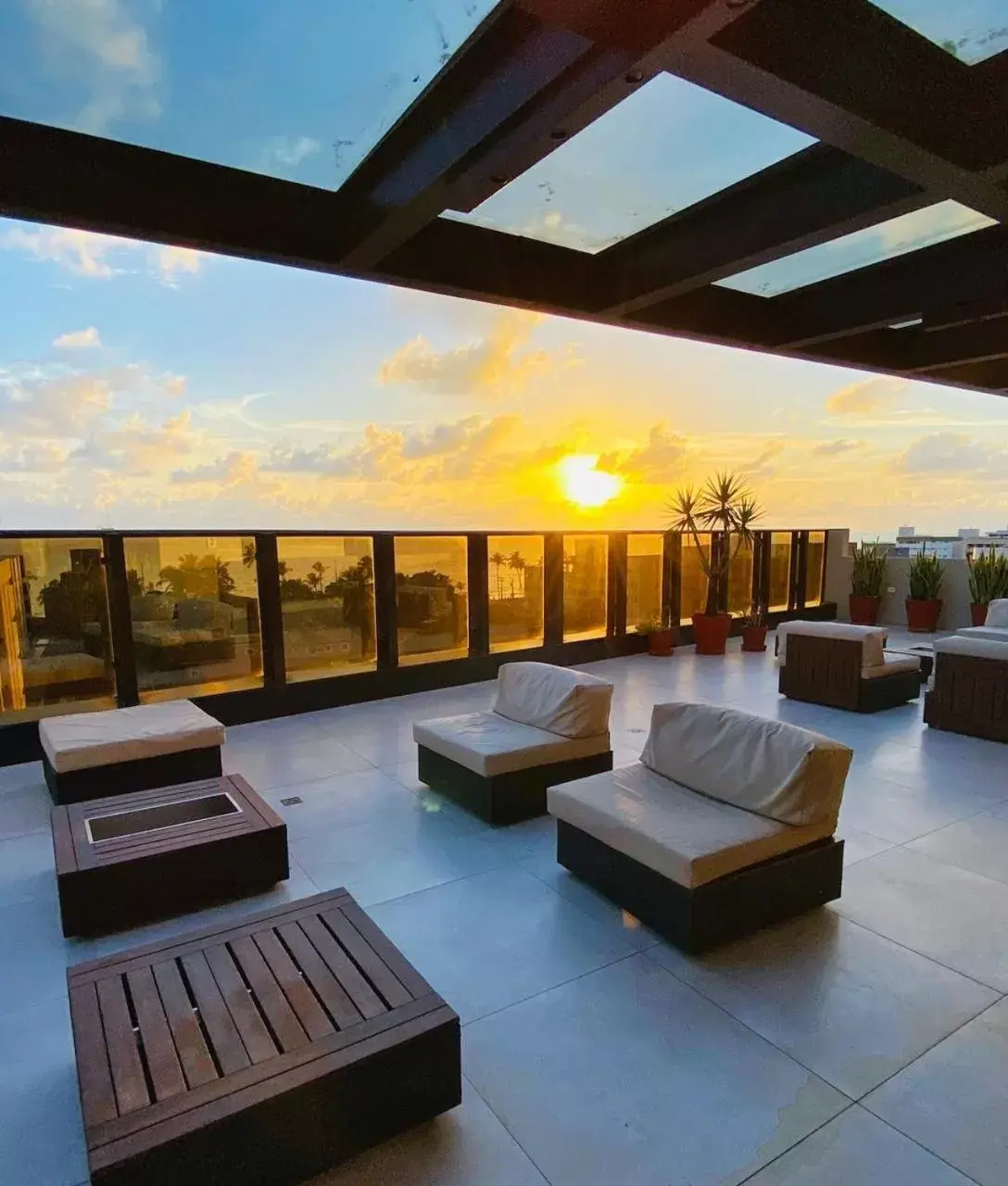 Solarium in Hotel Manaíra