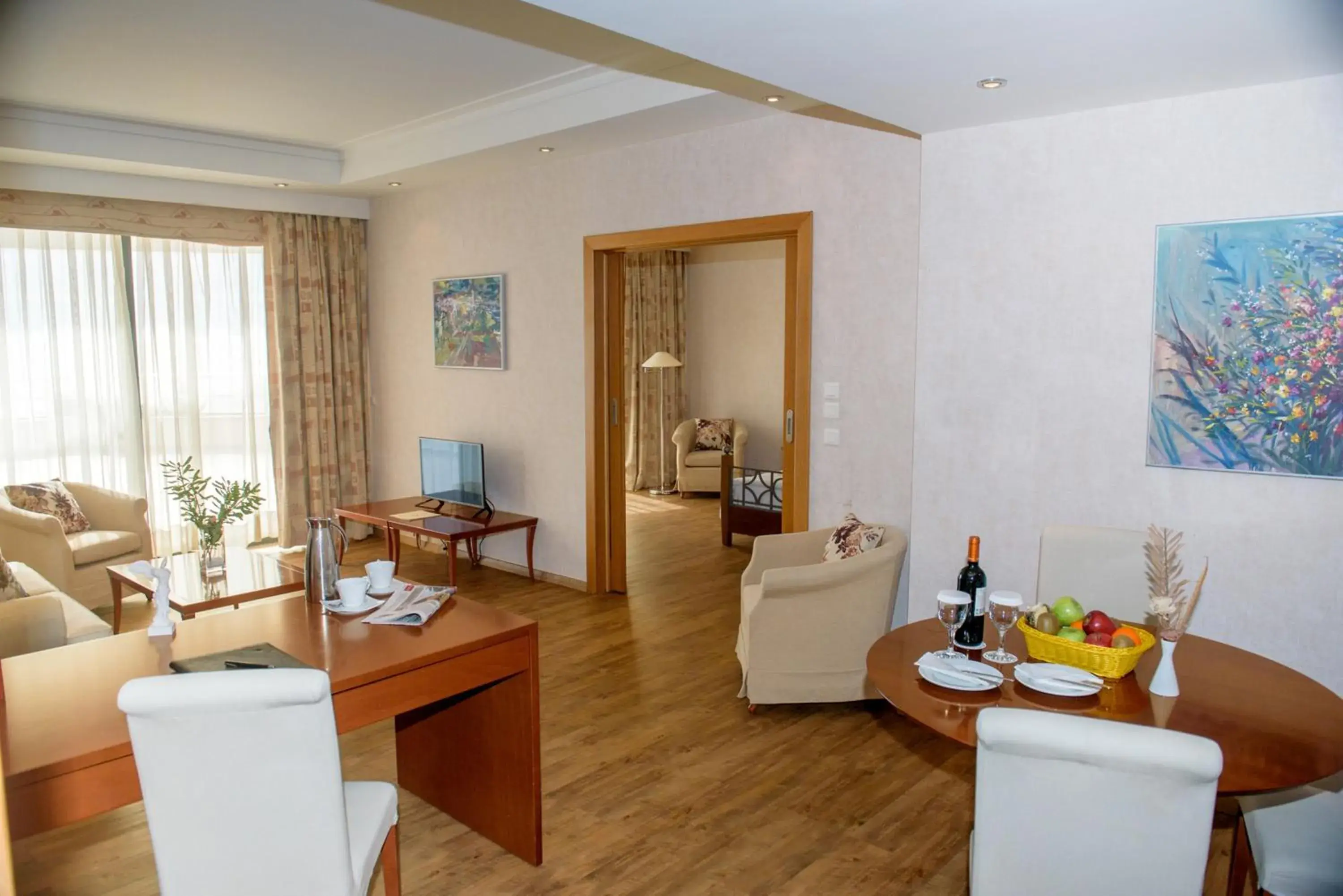 King Suite with Sea View in Ramada Plaza Thraki