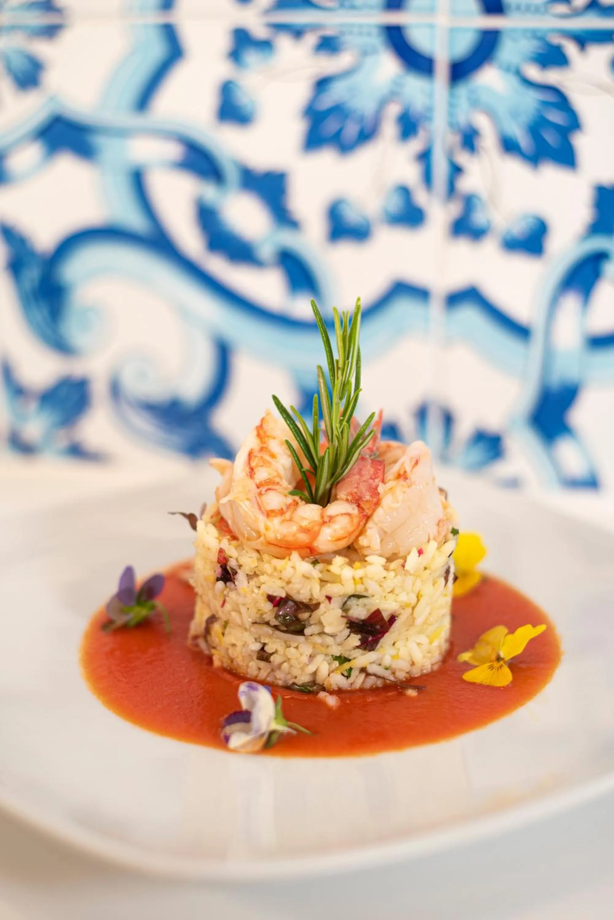 Restaurant/places to eat in Aequa Hotel