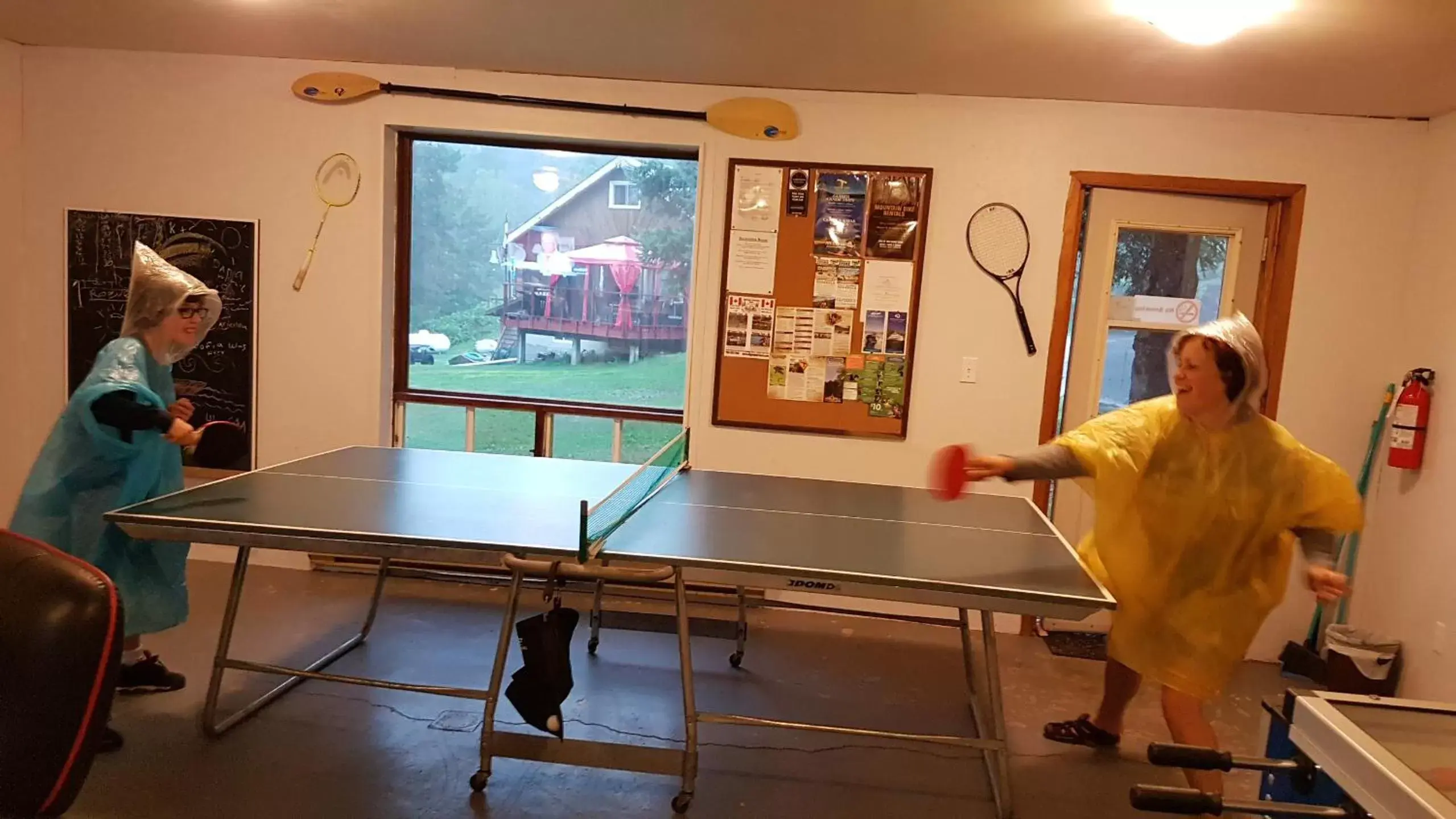 Table Tennis in Parkway Cottage Resort and Trading Post