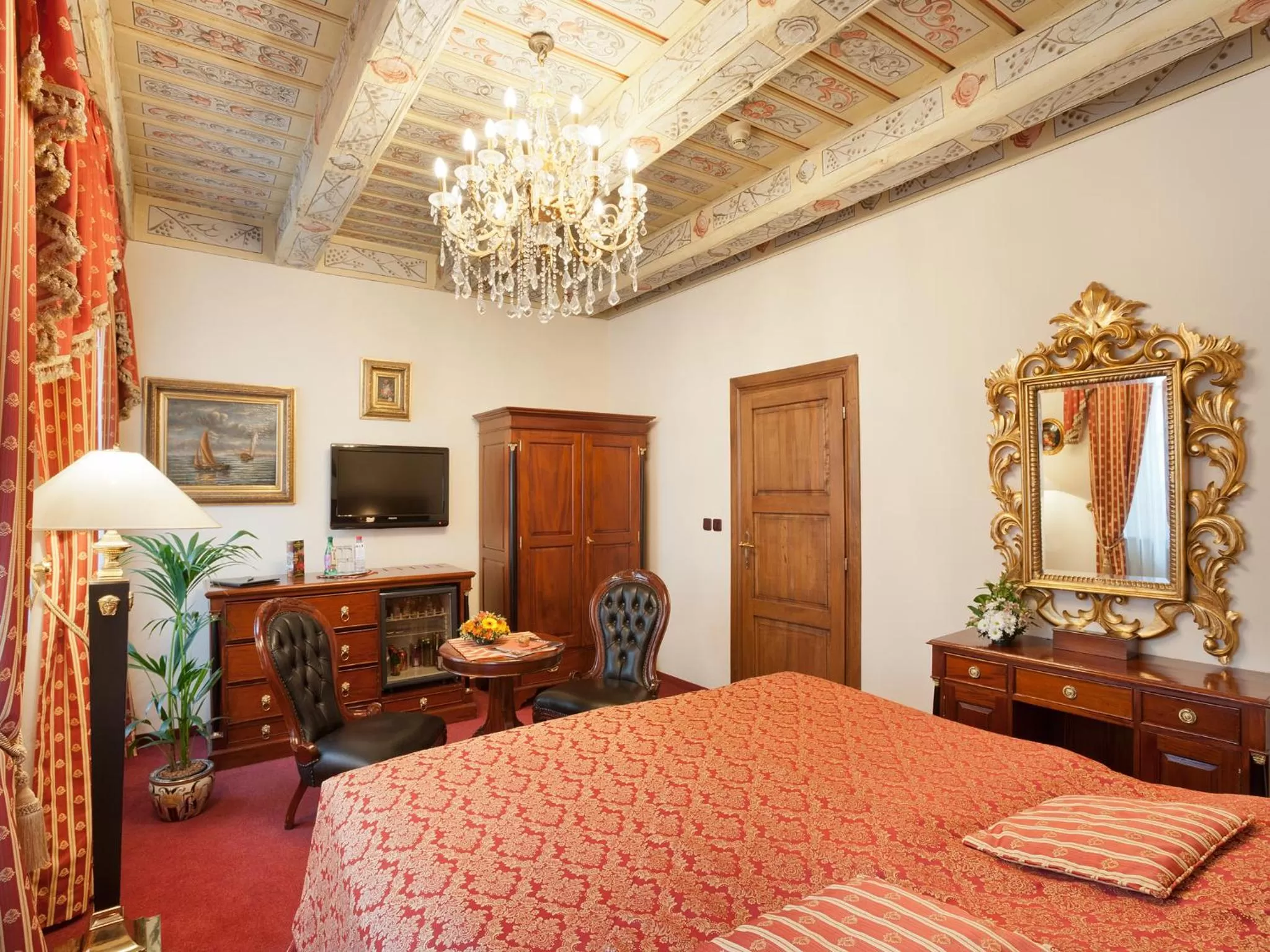 Bed in Hotel U Zlatého Stromu Prague by BHG