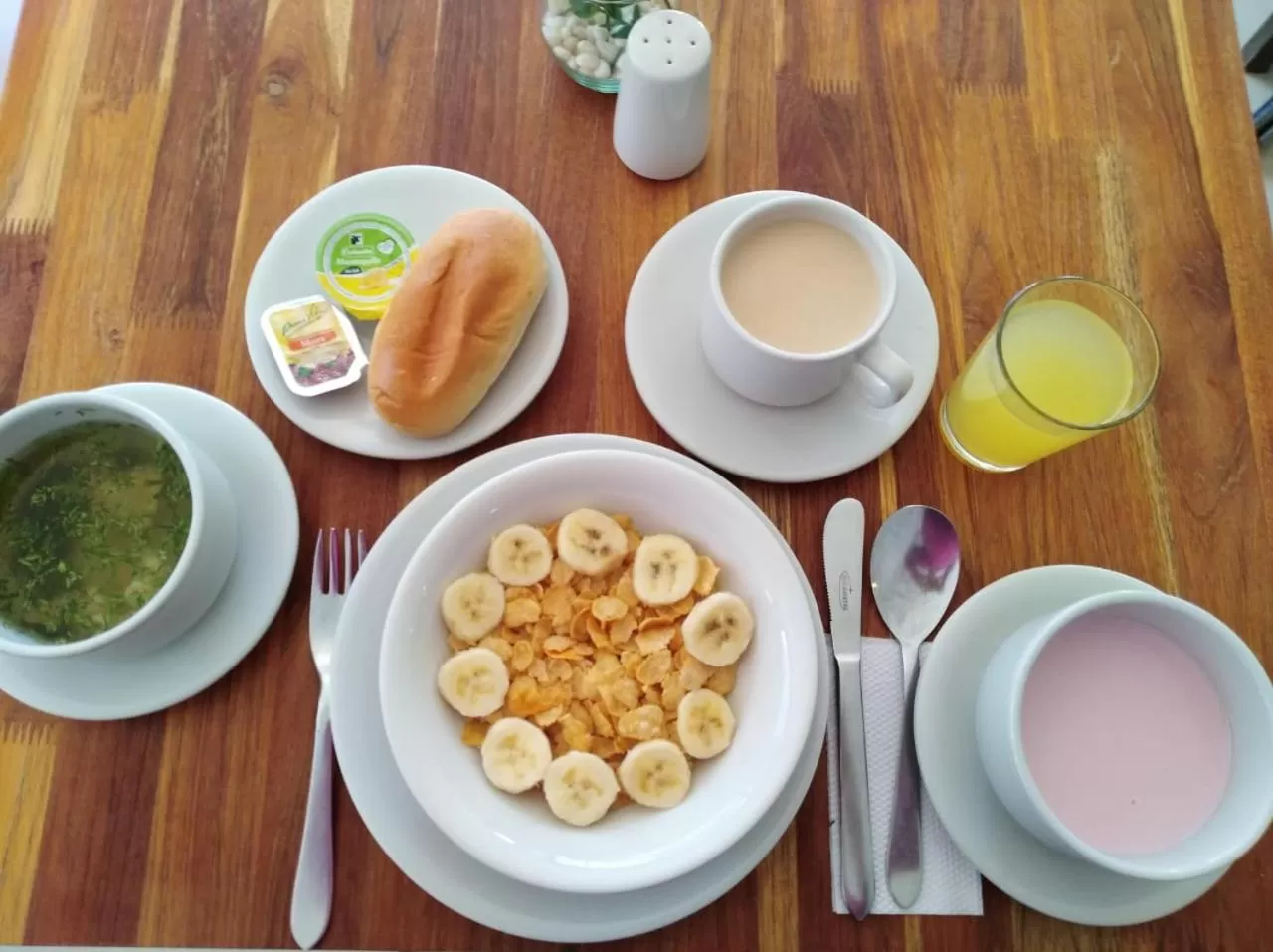 Breakfast in Hotel San Francisco de Asís