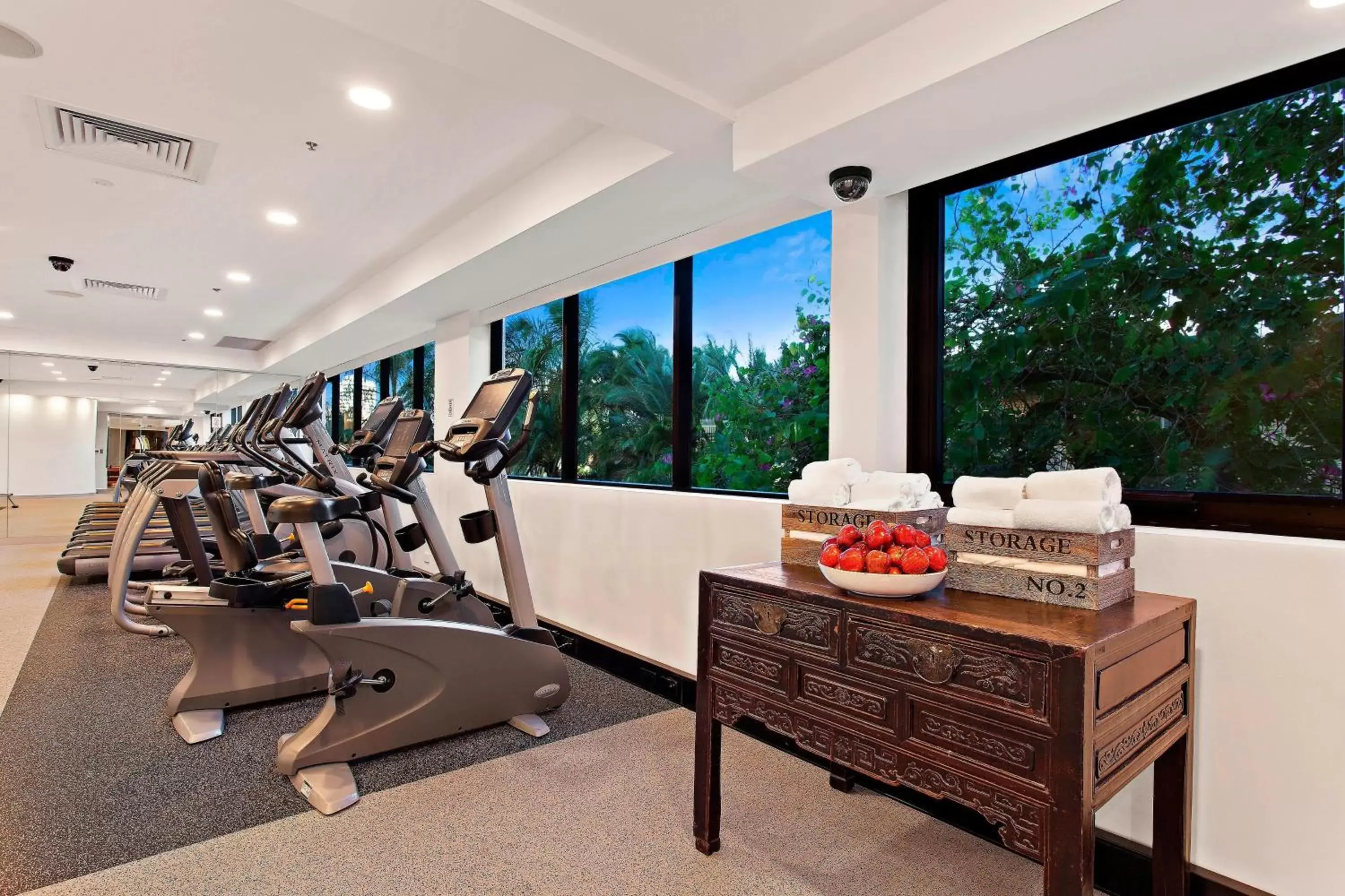Fitness centre/facilities in Marriott Vacation Club at Surfers Paradise