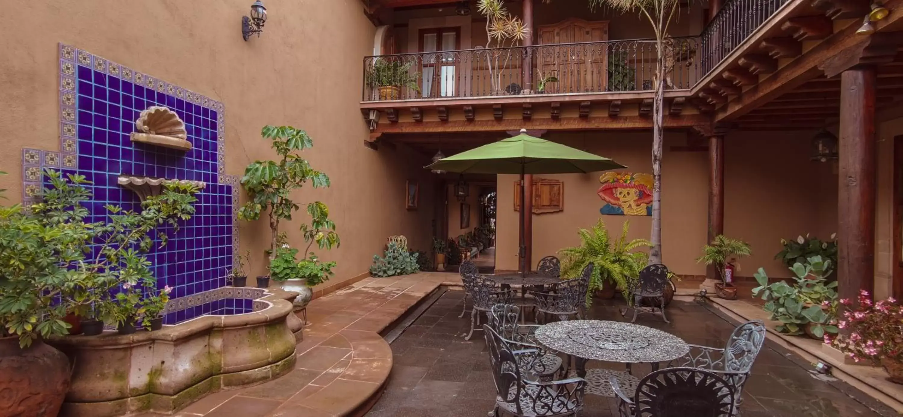 Patio in Mansion de los Sueños