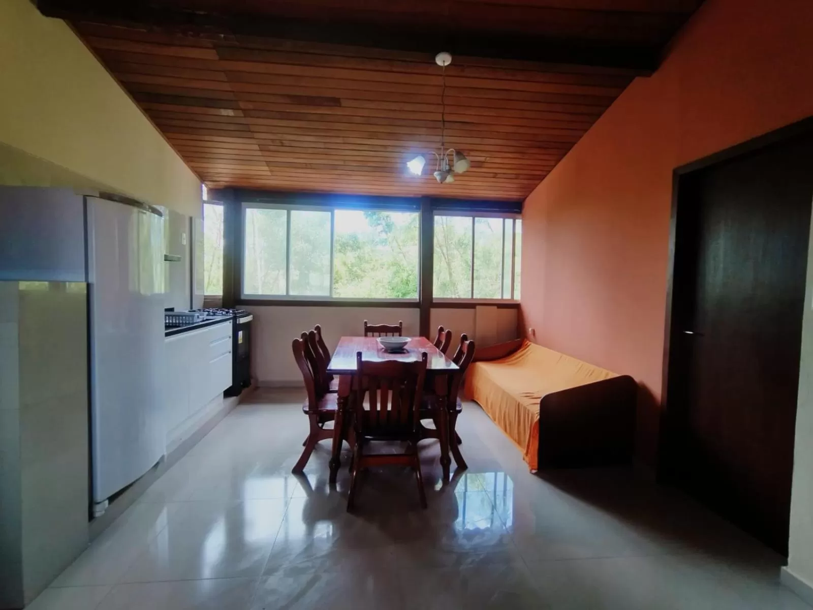 Dining area in Apart da Cachoeira