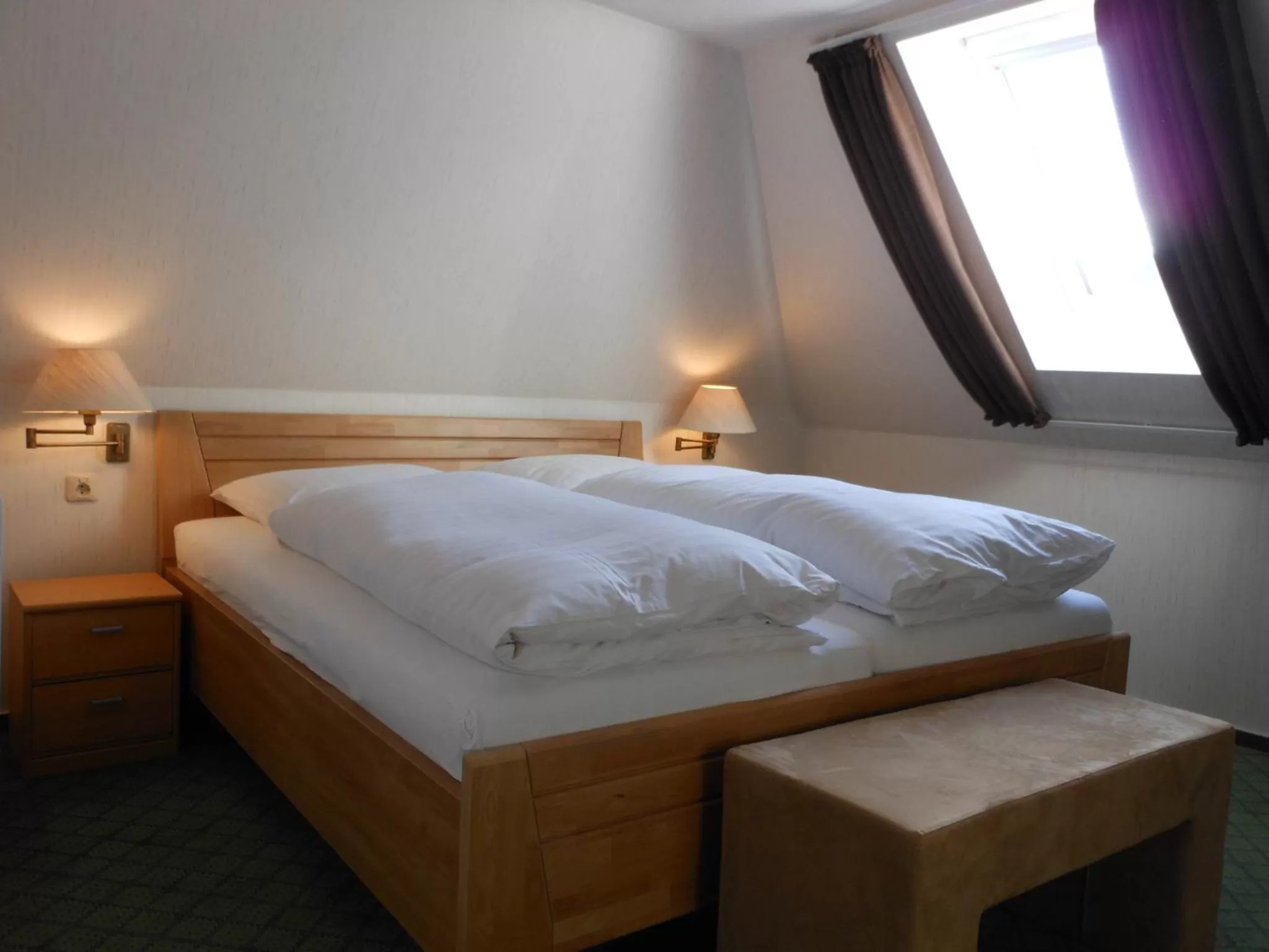 Bedroom, Bed in Westfalenhof Garni