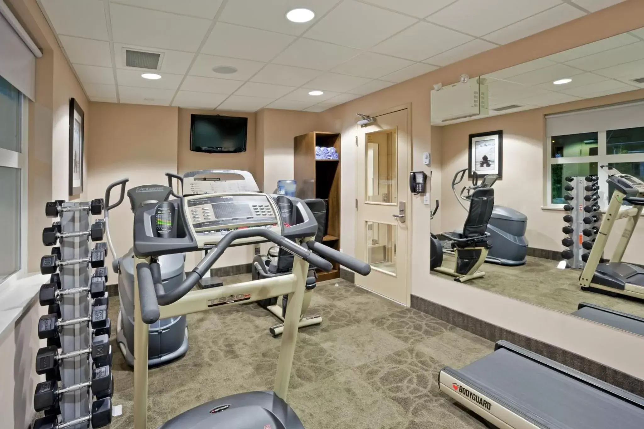 Fitness centre/facilities, Fitness Center/Facilities in Holiday Inn Hotel & Suites Surrey East - Cloverdale, an IHG Hotel